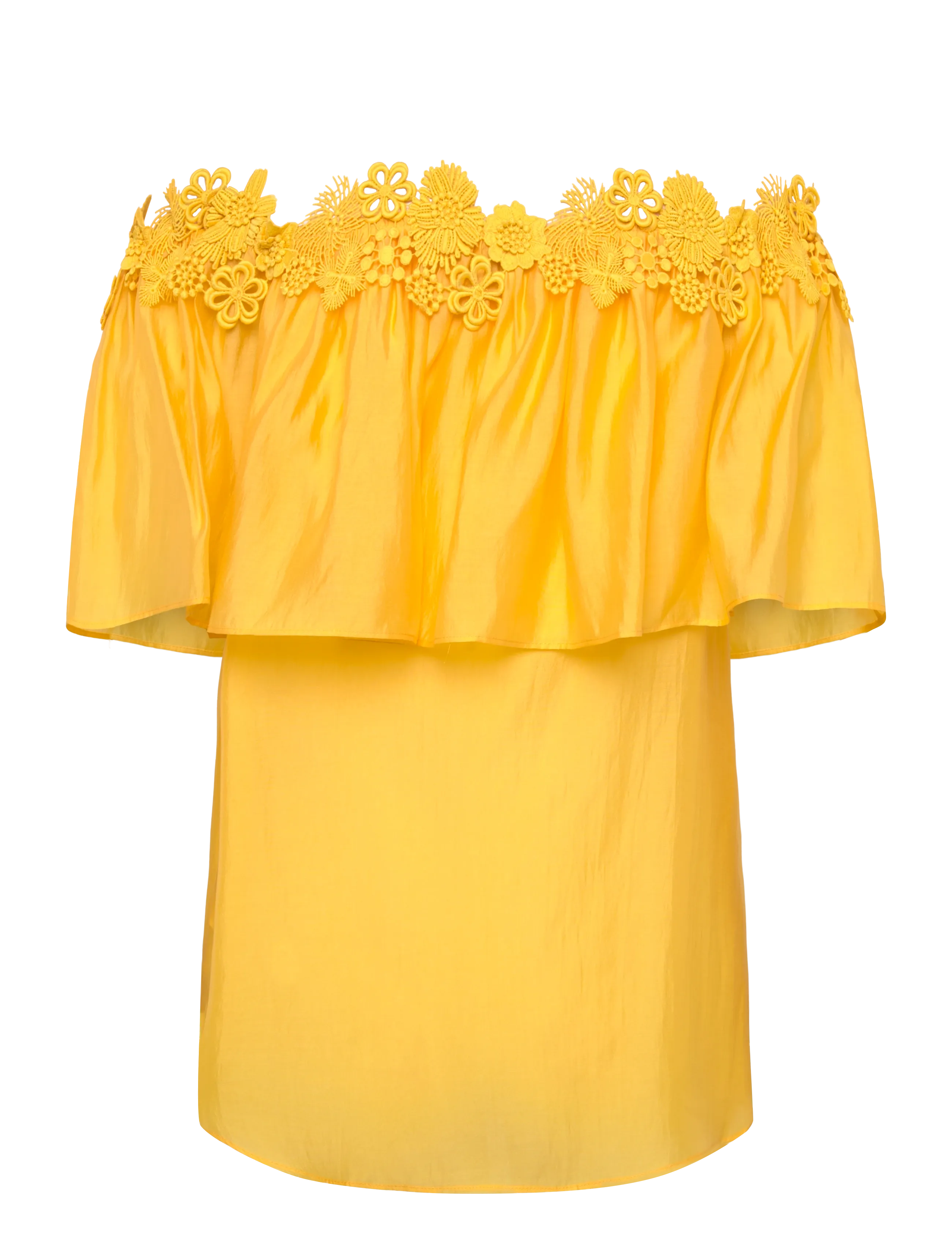 Copenhagen Muse - CMMOLLY-BLOUSE - short-sleeved blouses - mimosa - 1