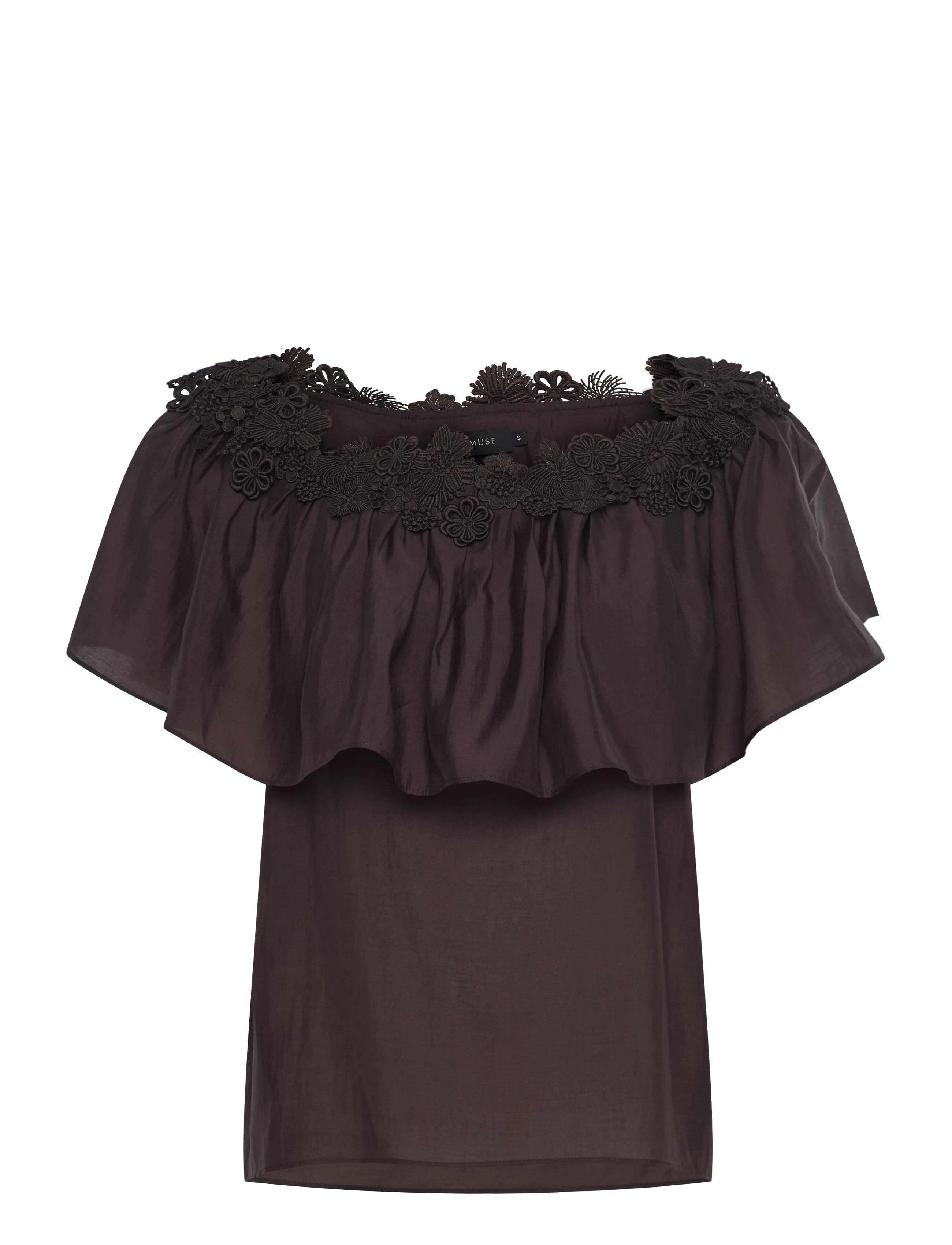 Copenhagen Muse CMMOLLY-BLOUSE - Blusen - MULCH / brown