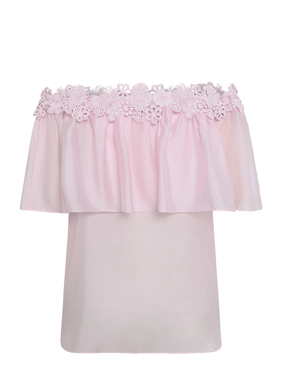 Copenhagen Muse - CMMOLLY-BLOUSE - kurzärmelige blusen - orchid ice - 1