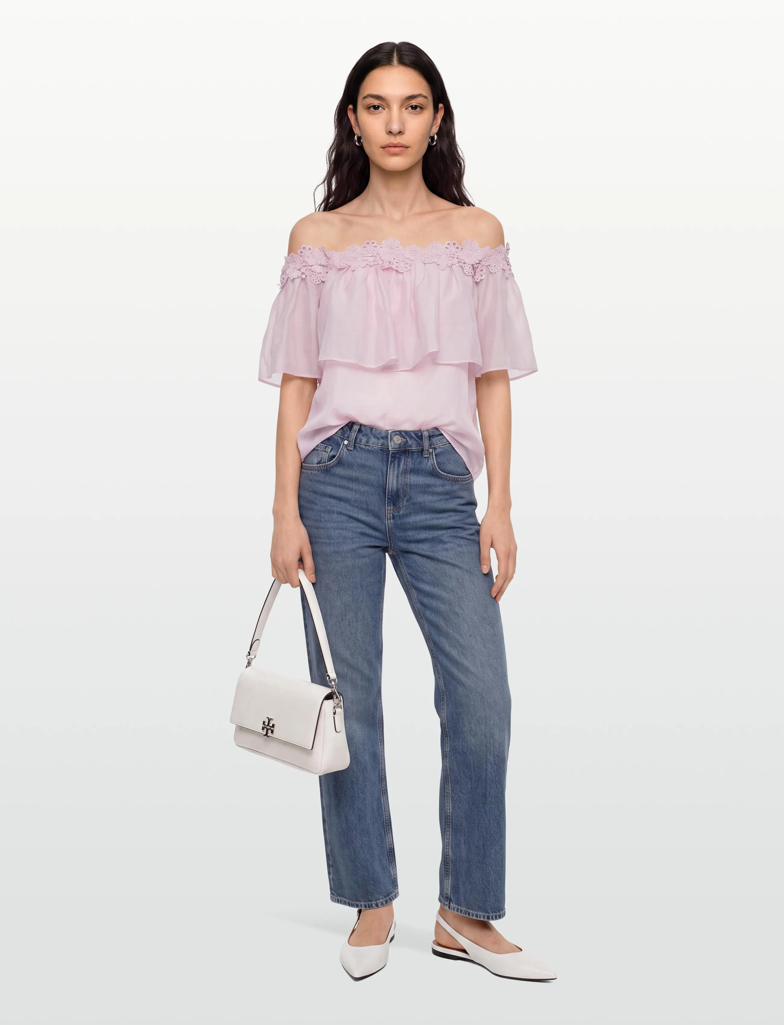 Copenhagen Muse - CMMOLLY-BLOUSE - lühikeste varrukatega pluusid - orchid ice - 0