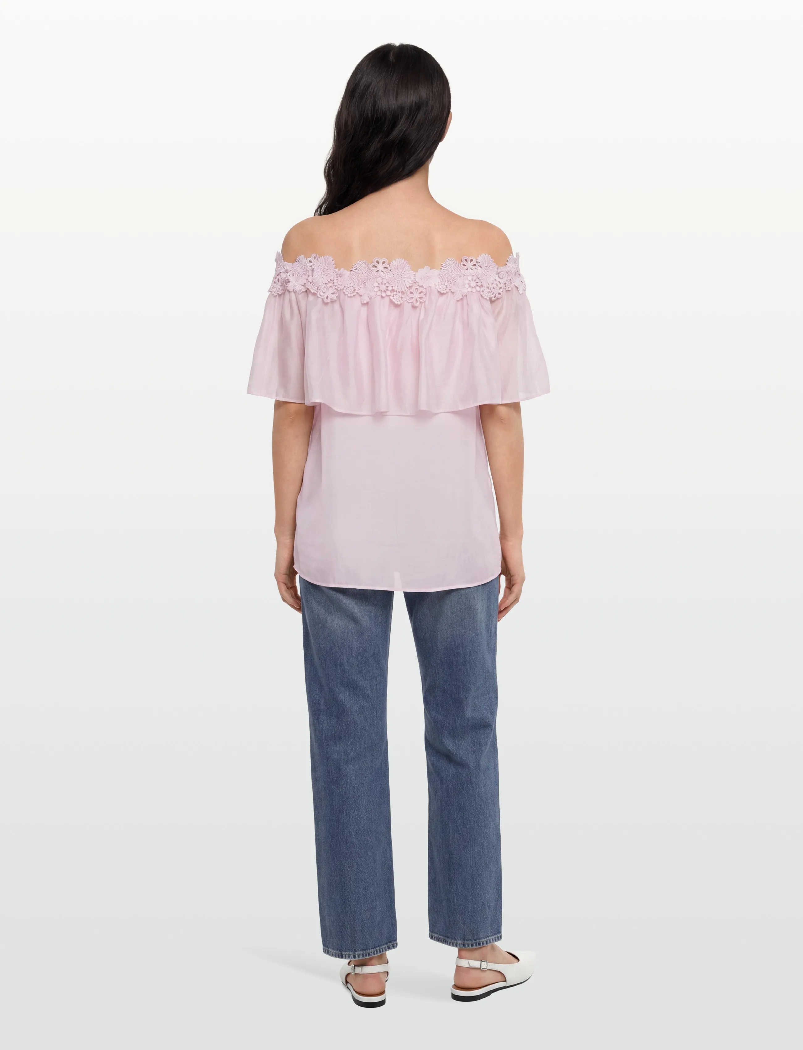 Copenhagen Muse - CMMOLLY-BLOUSE - lühikeste varrukatega pluusid - orchid ice - 4