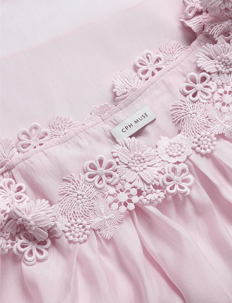 Copenhagen Muse - CMMOLLY-BLOUSE - kurzärmelige blusen - orchid ice - 2