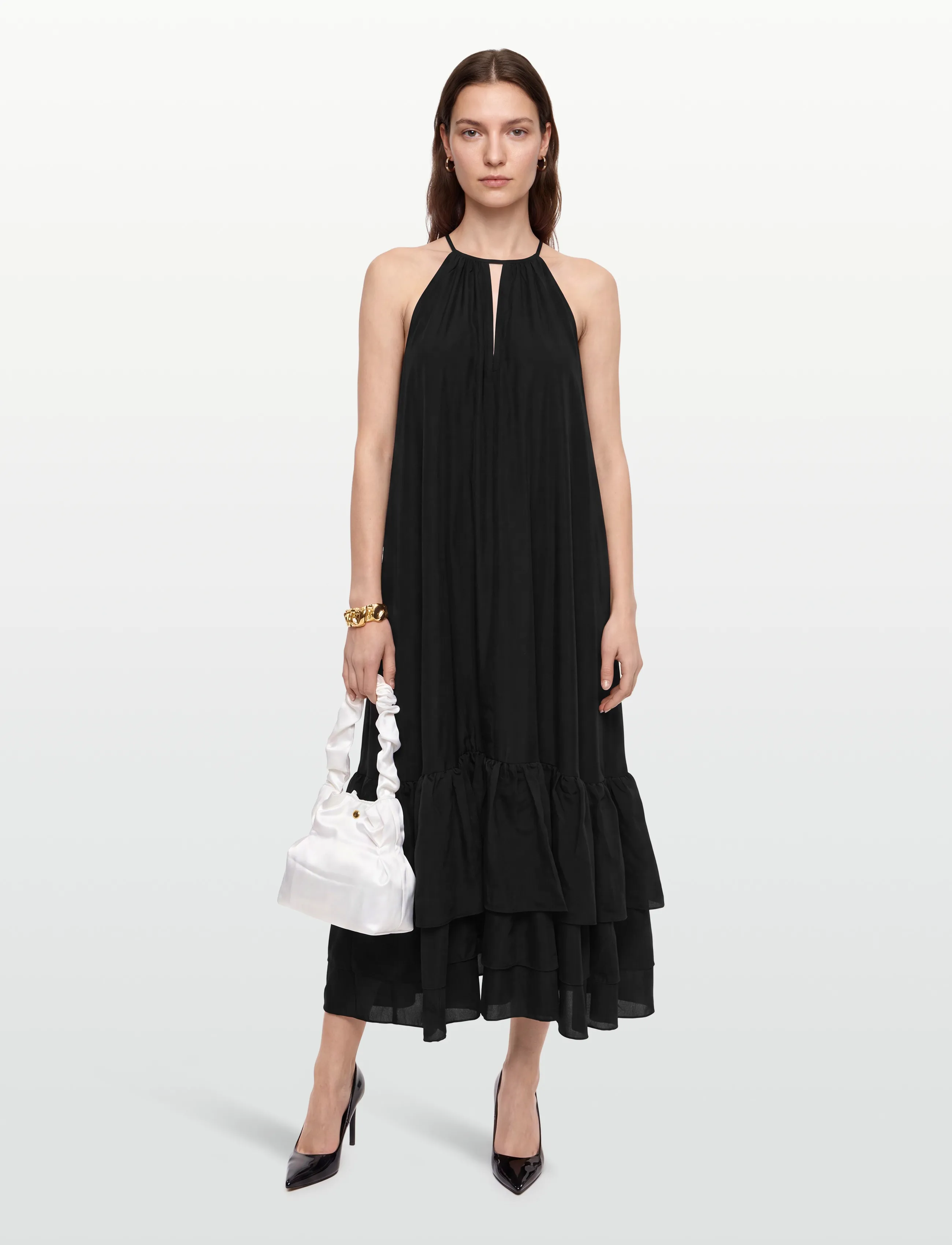 Copenhagen Muse Cmmolly-Dress, S, Dresses, Schwarz - Maxi Dress, Frauen