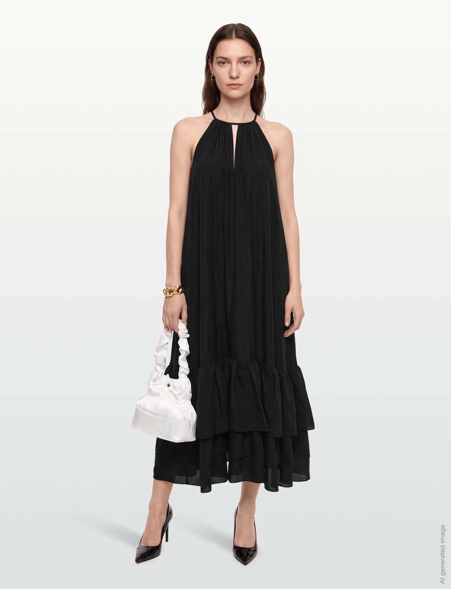 Copenhagen Muse - CMMOLLY-DRESS - sommarklänningar - black - 0