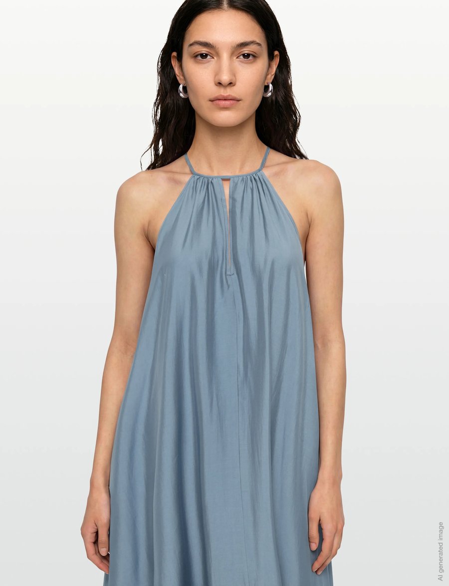 Copenhagen Muse - CMMOLLY-DRESS - sommerkleider - blue mirage - 3