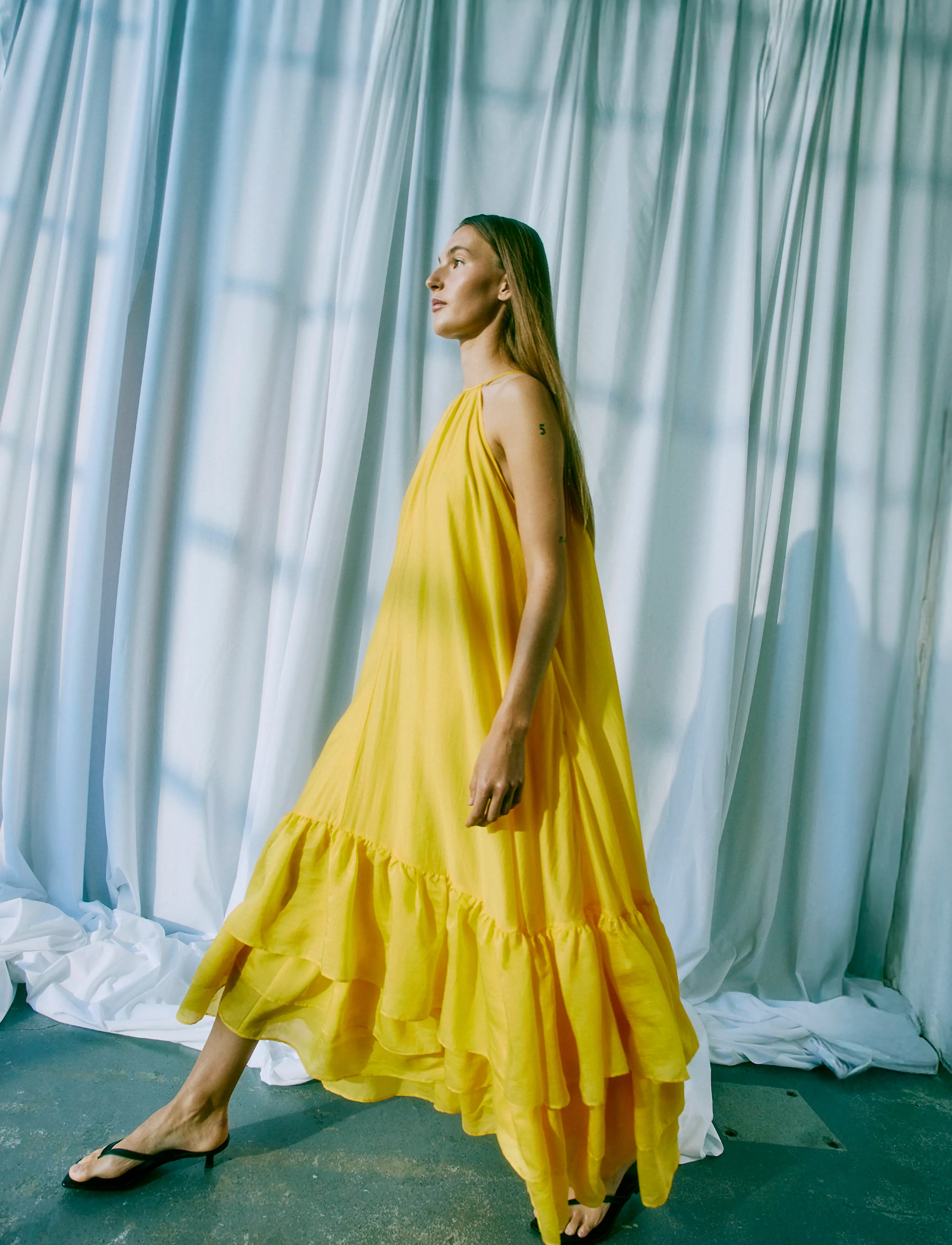 Copenhagen Muse - CMMOLLY-DRESS - summer dresses - mimosa - 3