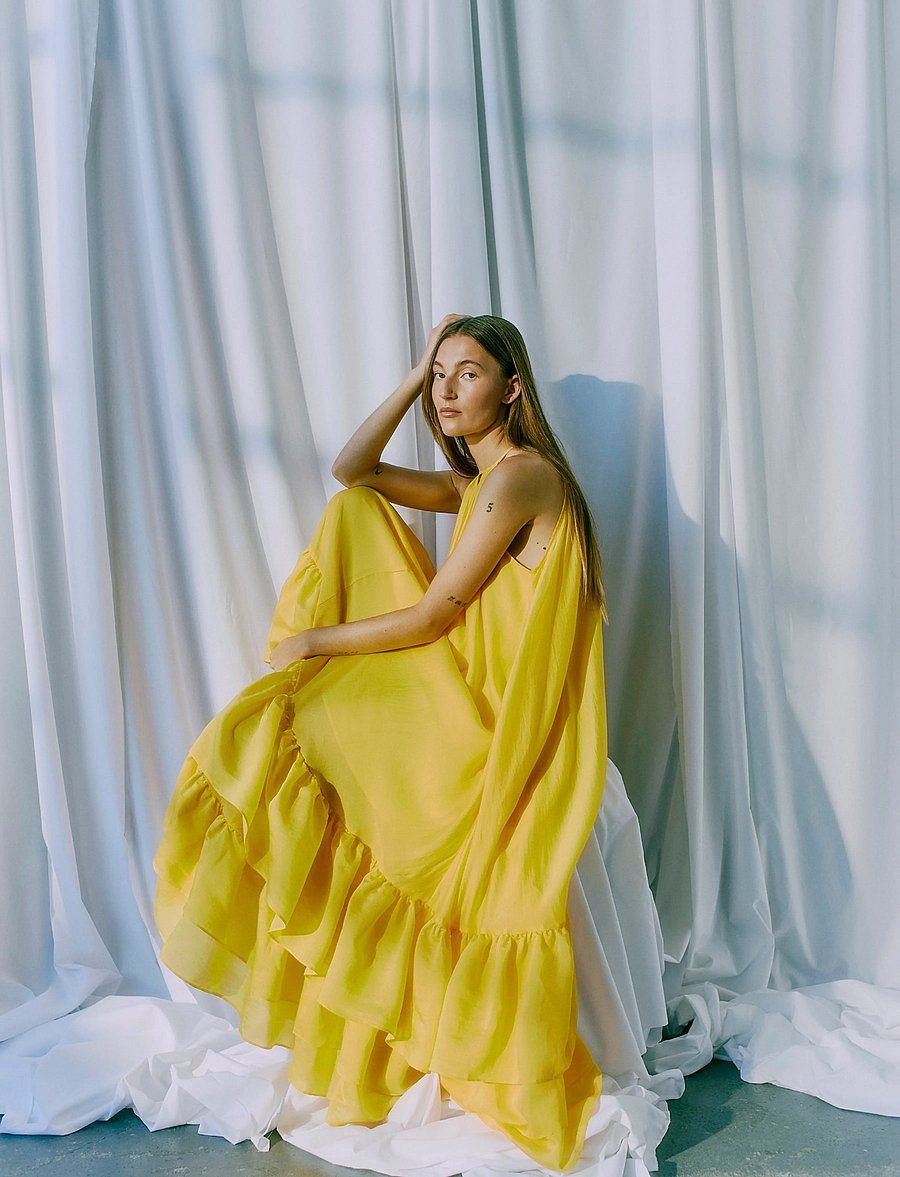 Copenhagen Muse - CMMOLLY-DRESS - sommarklänningar - mimosa - 4