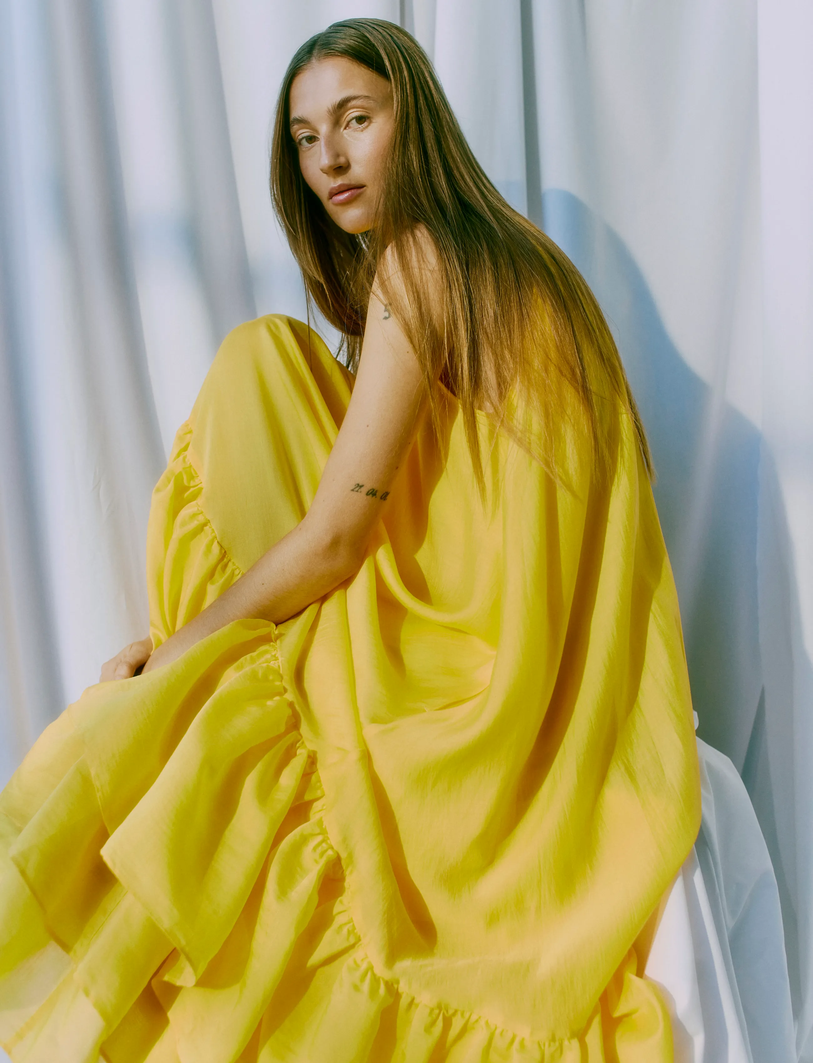 Copenhagen Muse - CMMOLLY-DRESS - summer dresses - mimosa - 5