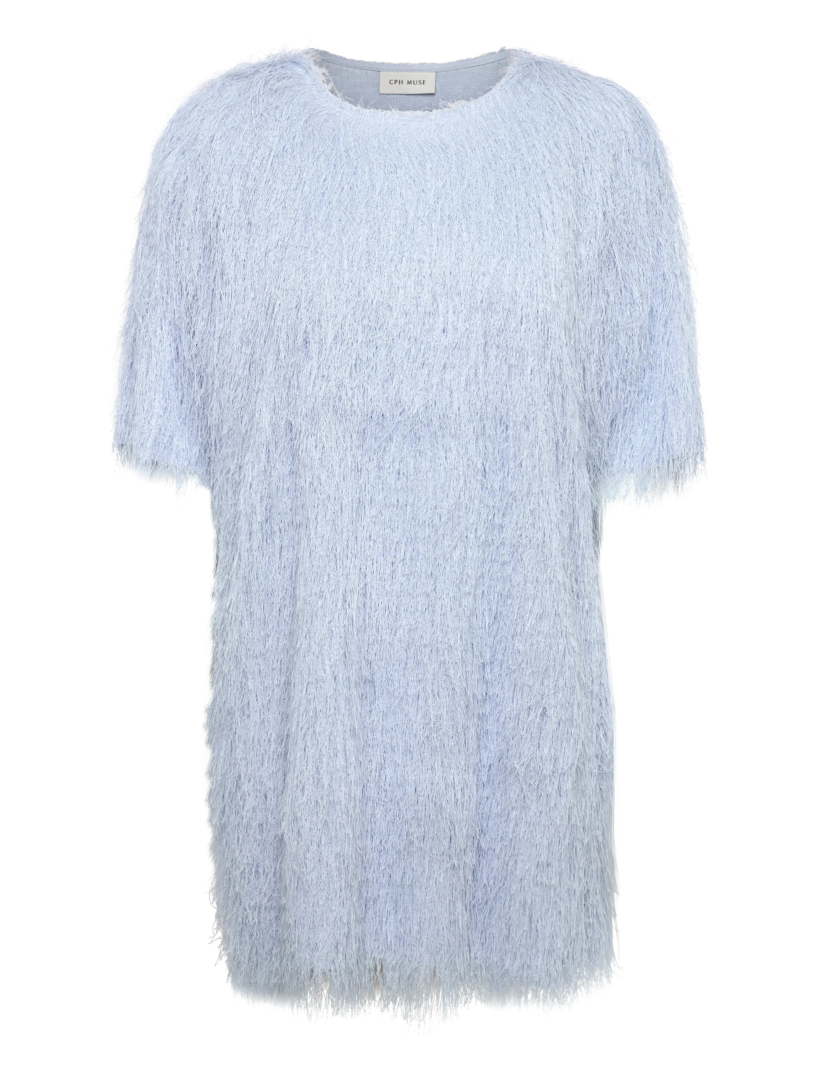 Copenhagen Muse Cmfallon-Dress, L, Dresses, Blau - Short Dress, Frauen