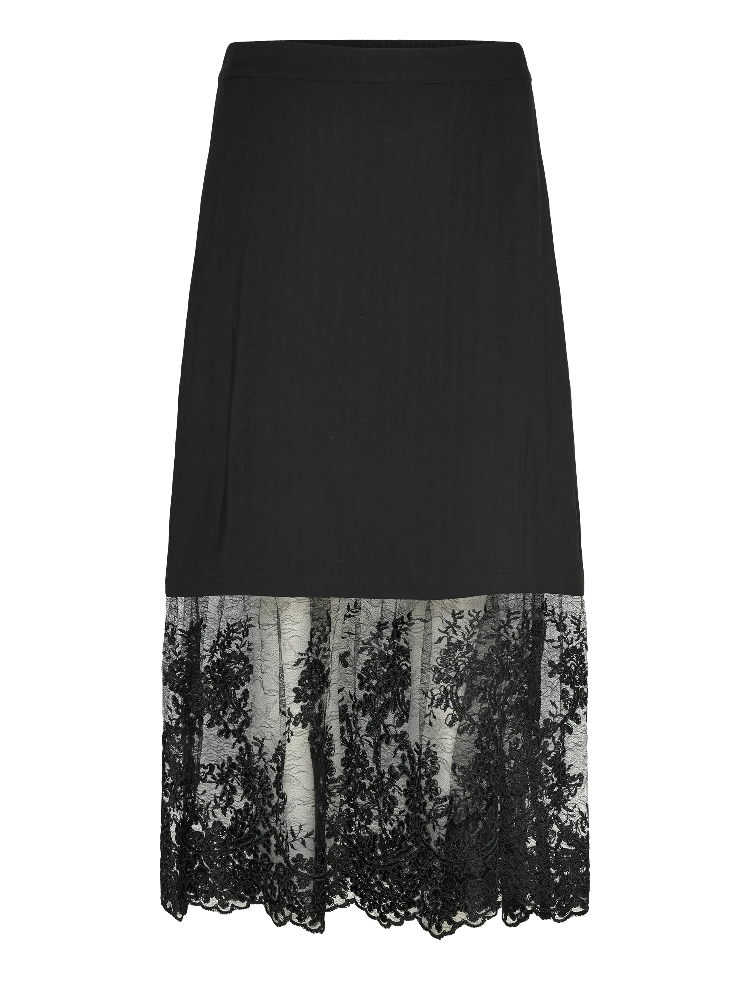 Copenhagen Muse CMTENLEY-SKIRT - Wickelröcke - BLACK / black