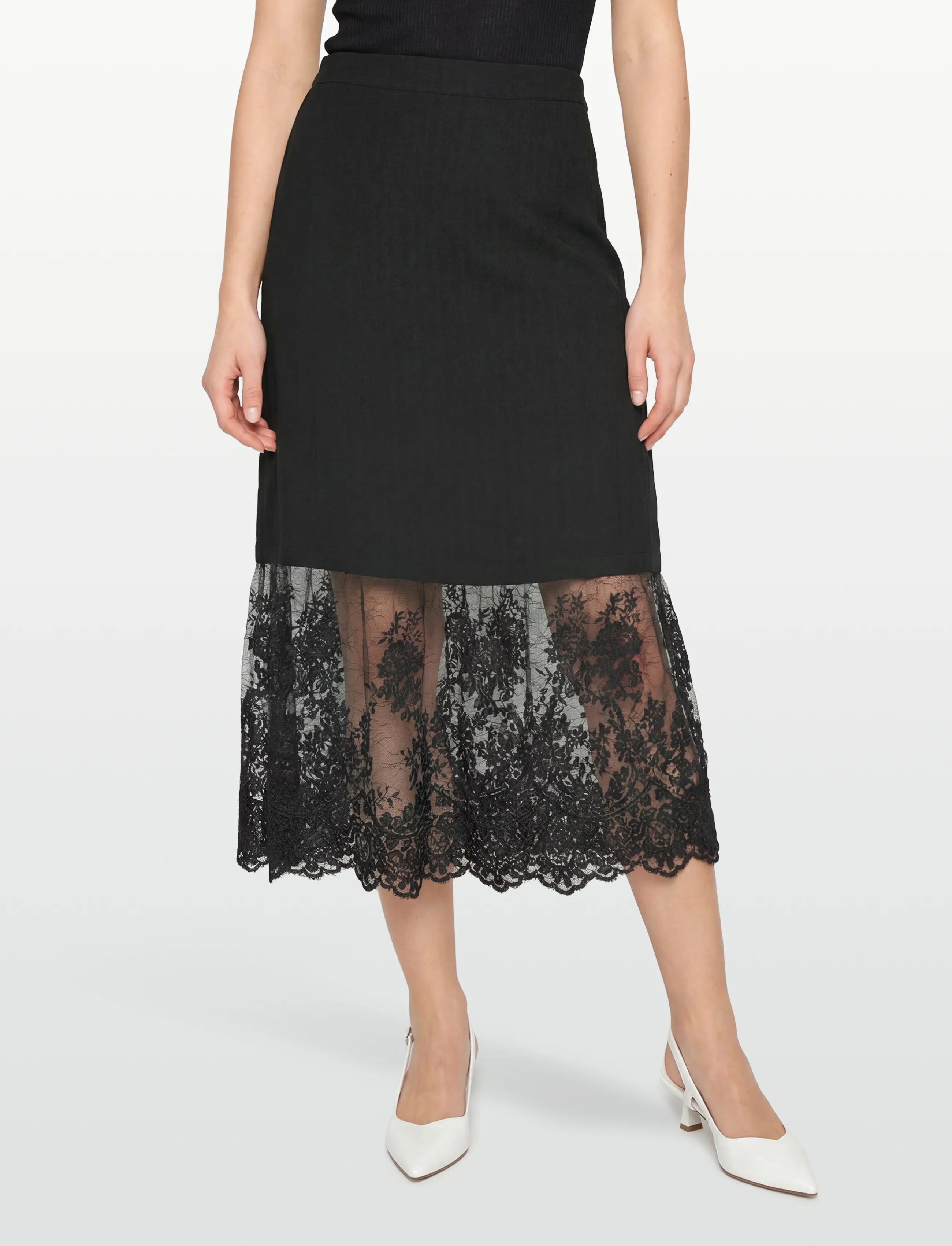 Copenhagen Muse - CMTENLEY-SKIRT - wickelröcke - black - 3