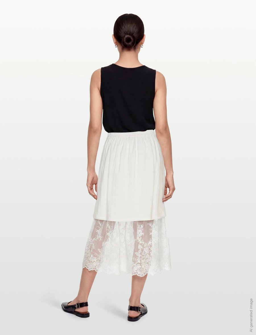 Copenhagen Muse - CMTENLEY-SKIRT - wickelröcke - jet stream - 4