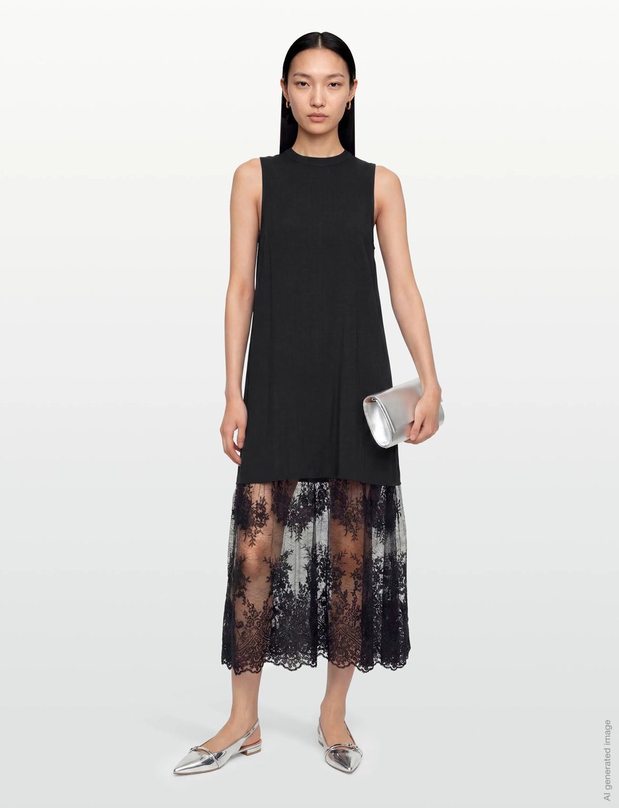 Copenhagen Muse - CMTENLEY-DRESS - sukienki wieczorowe - black - 0