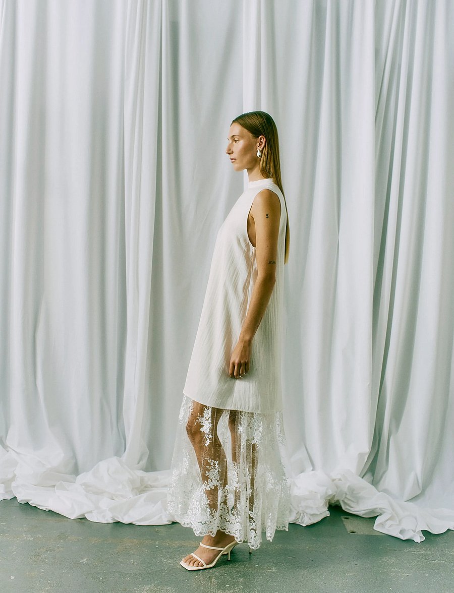 Copenhagen Muse - CMTENLEY-DRESS - Õhtukleidid - jet stream - 0