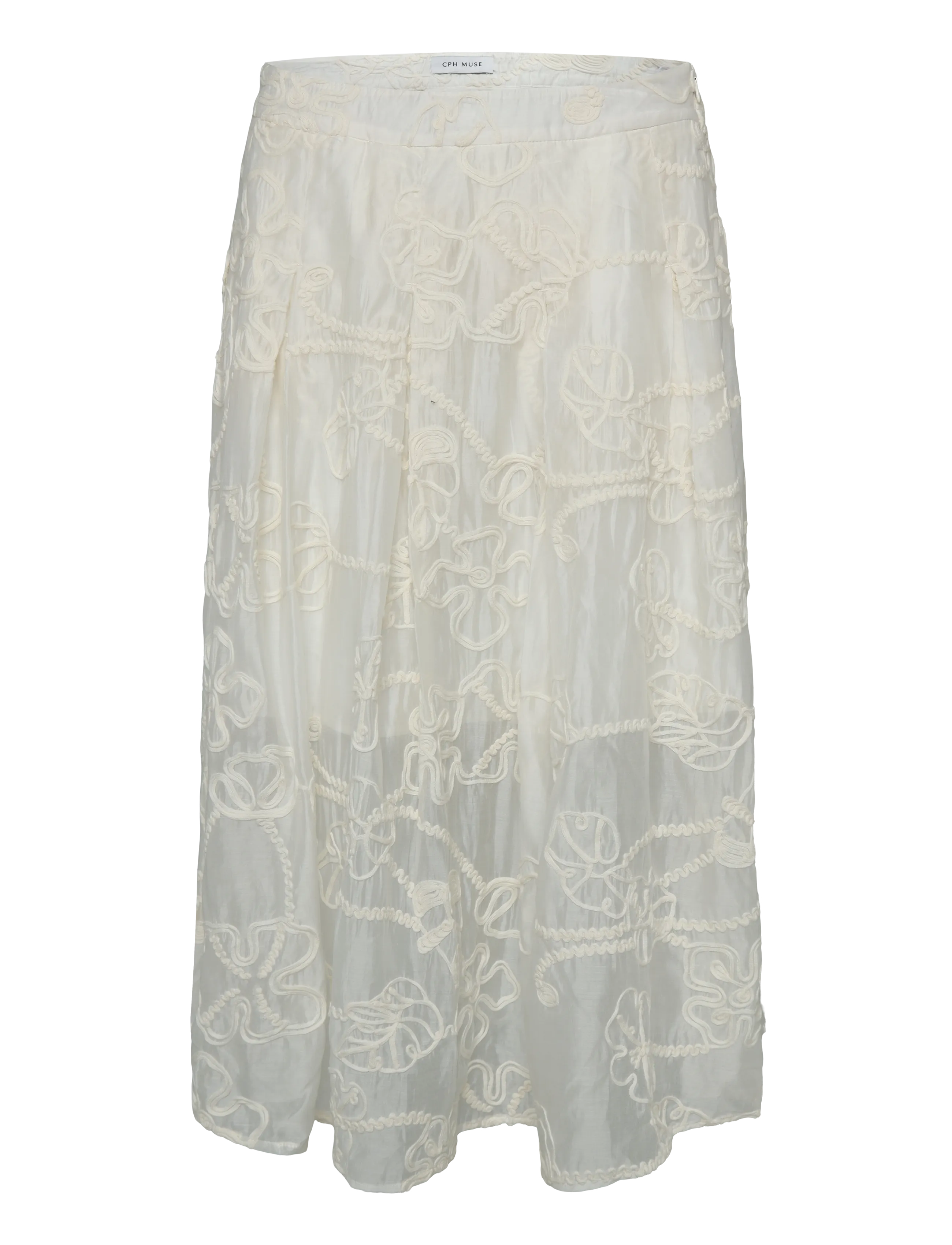 Copenhagen Muse CMMALIAN-SKIRT - Tøj - JET STREAM / cream