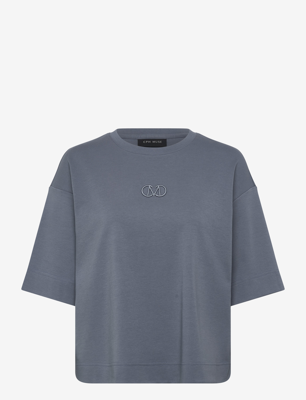 Copenhagen Muse - CMMUSE-TEE - t-shirts - blue mirage - 0