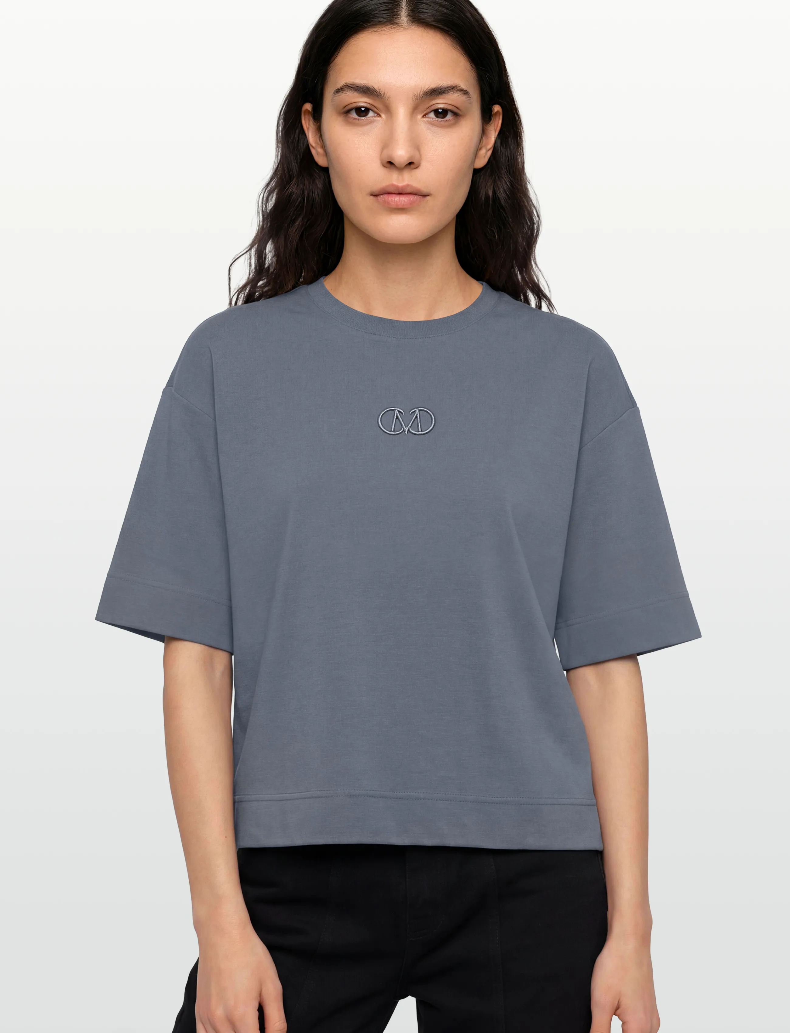 Copenhagen Muse - CMMUSE-TEE - t-shirts - blue mirage - 3