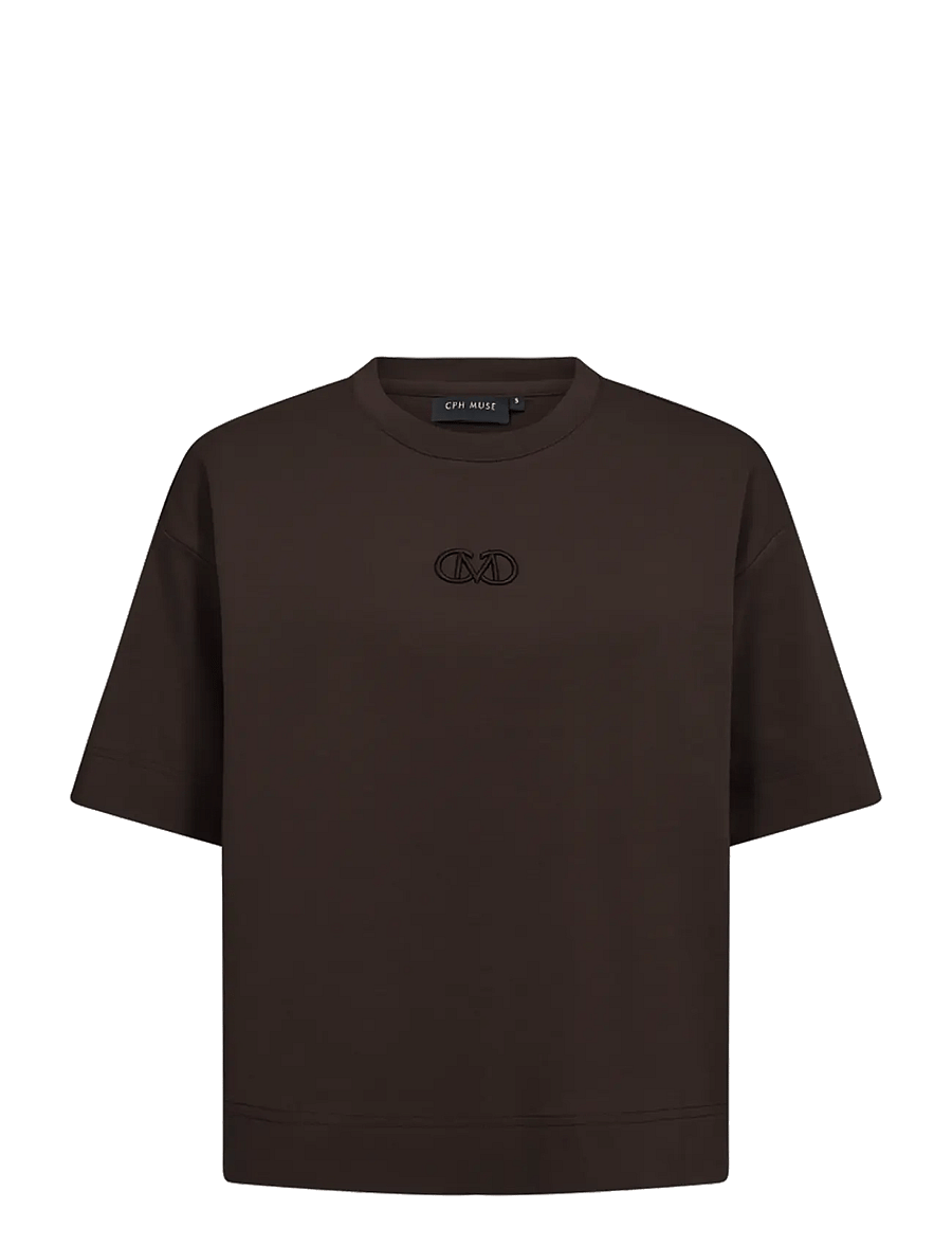 Copenhagen Muse - CMMUSE-TEE - t-shirts - mulch - 0