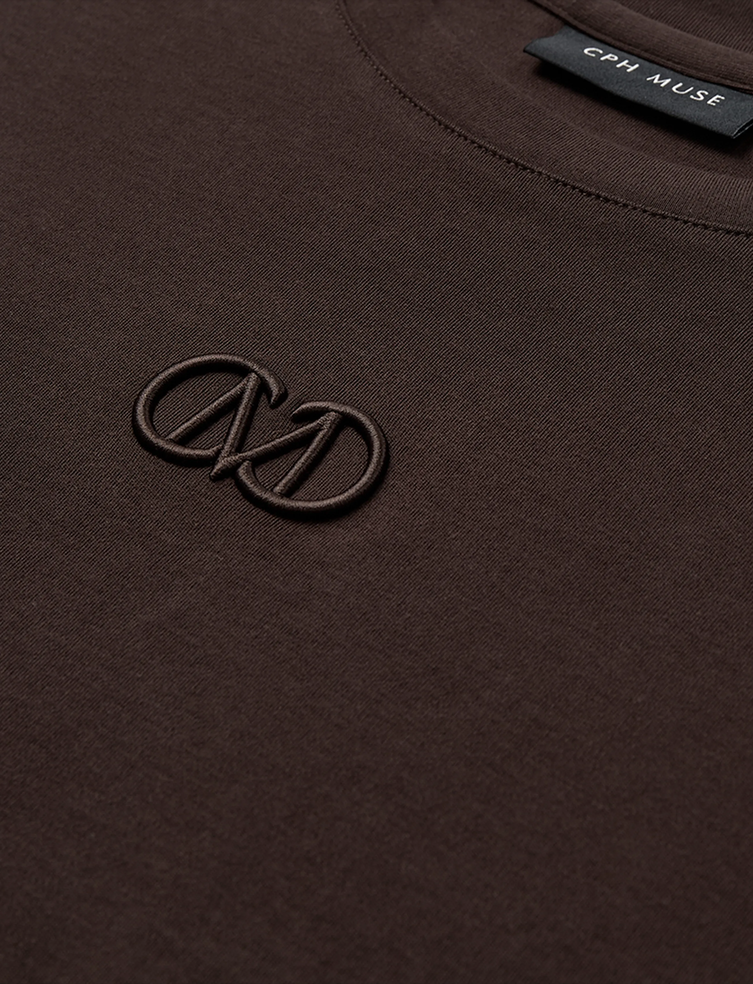 Copenhagen Muse - CMMUSE-TEE - t-shirts - mulch - 2