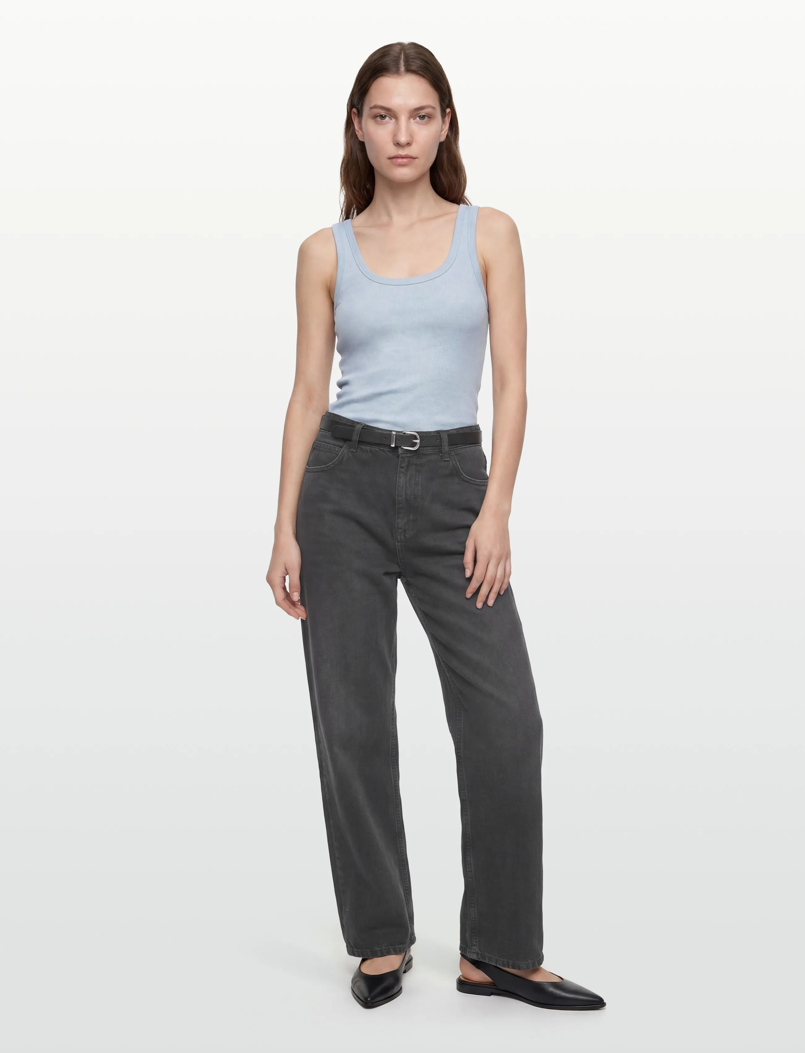 Copenhagen Muse CMSIV-TOP - T-Shirts & Tops - HEATHER / blue