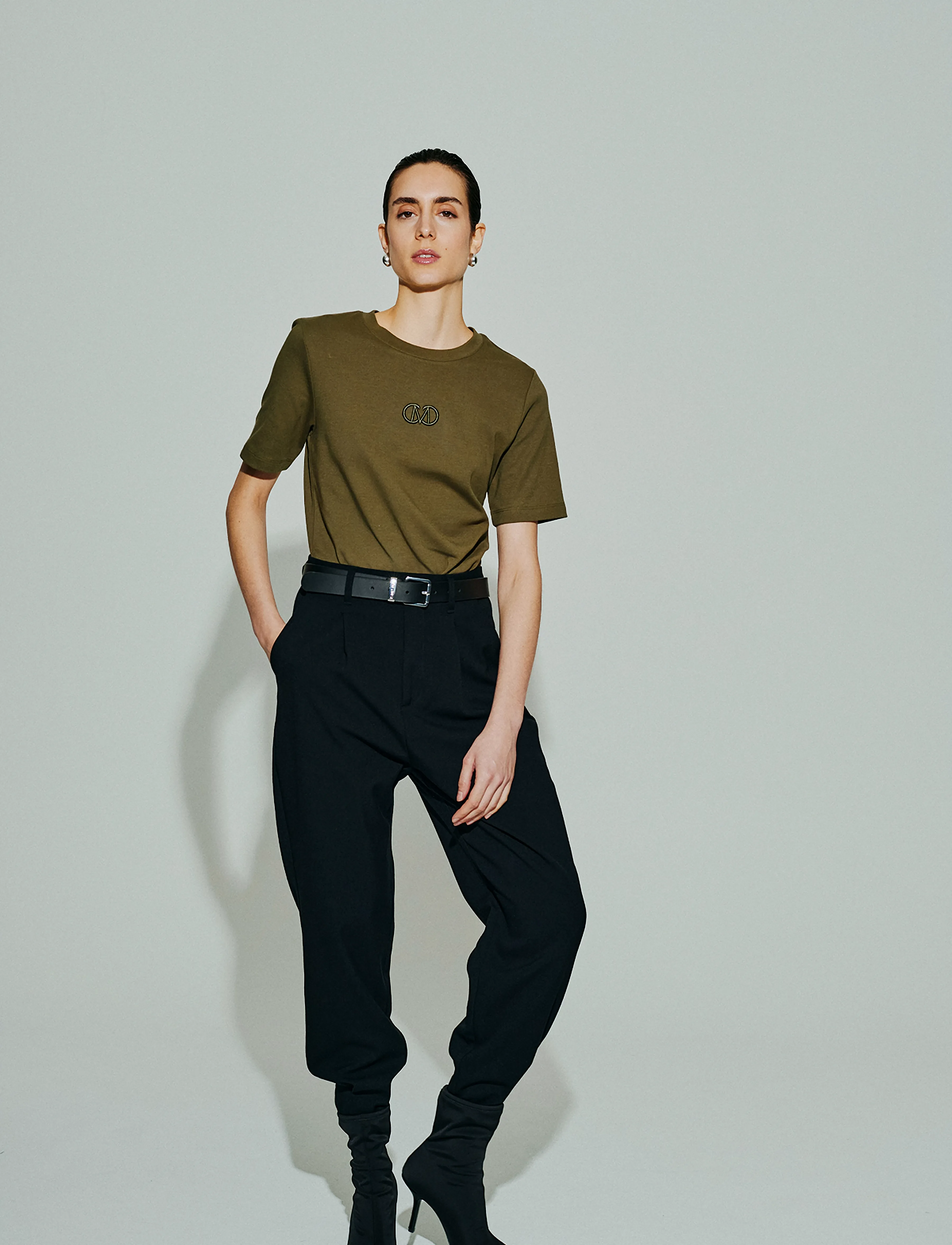 Copenhagen Muse - CMMUSE-TEE - t-shirts - ivy green - 0