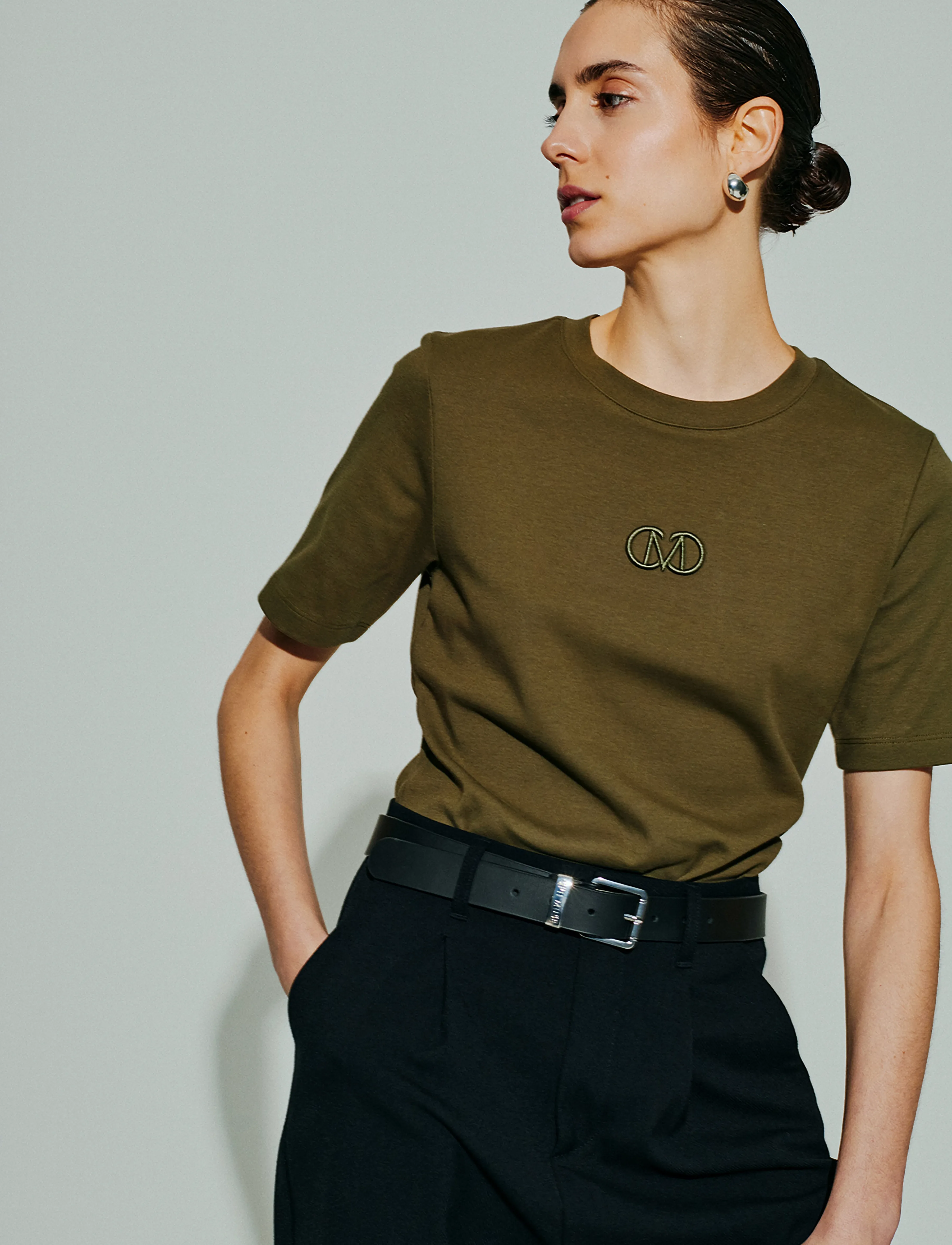 Copenhagen Muse - CMMUSE-TEE - t-shirts - ivy green - 3