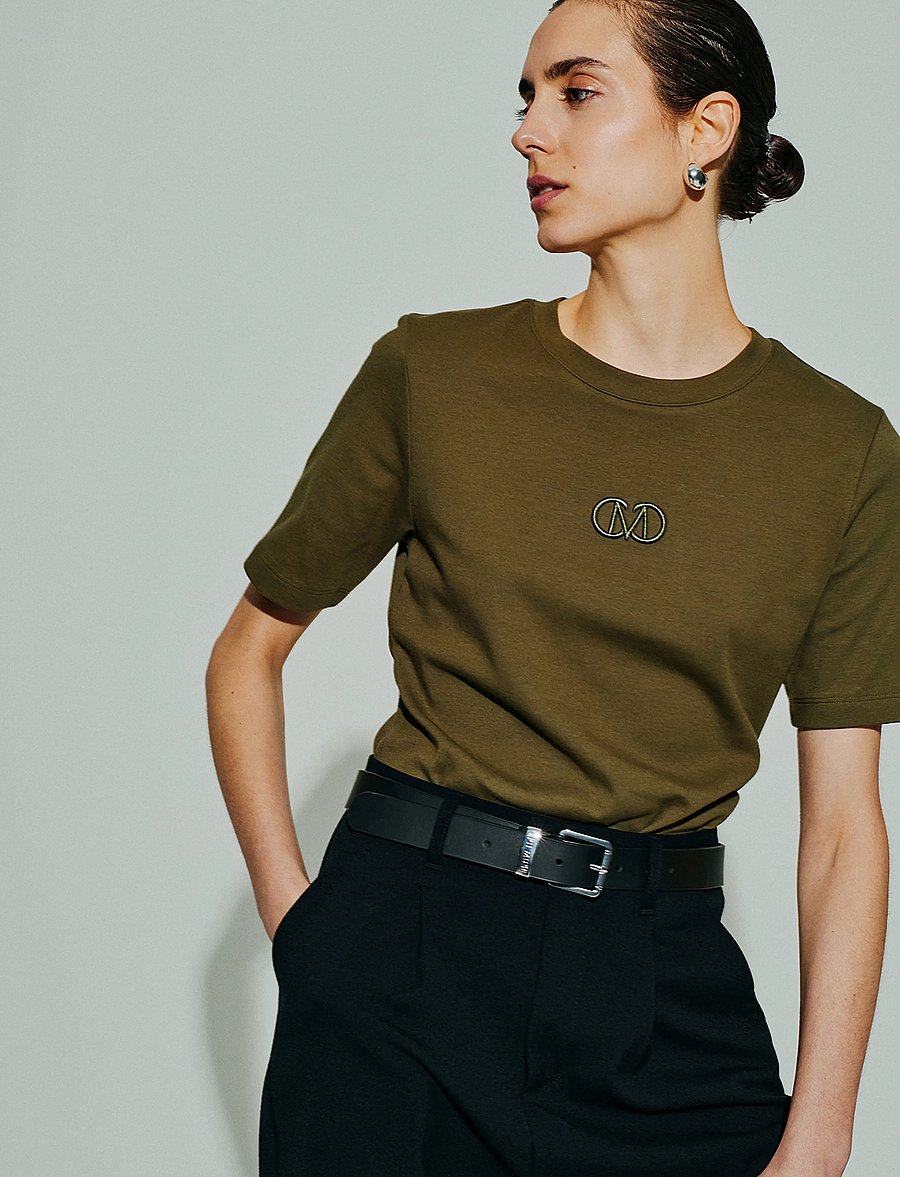 Copenhagen Muse - CMMUSE-TEE - t-shirts - ivy green - 3