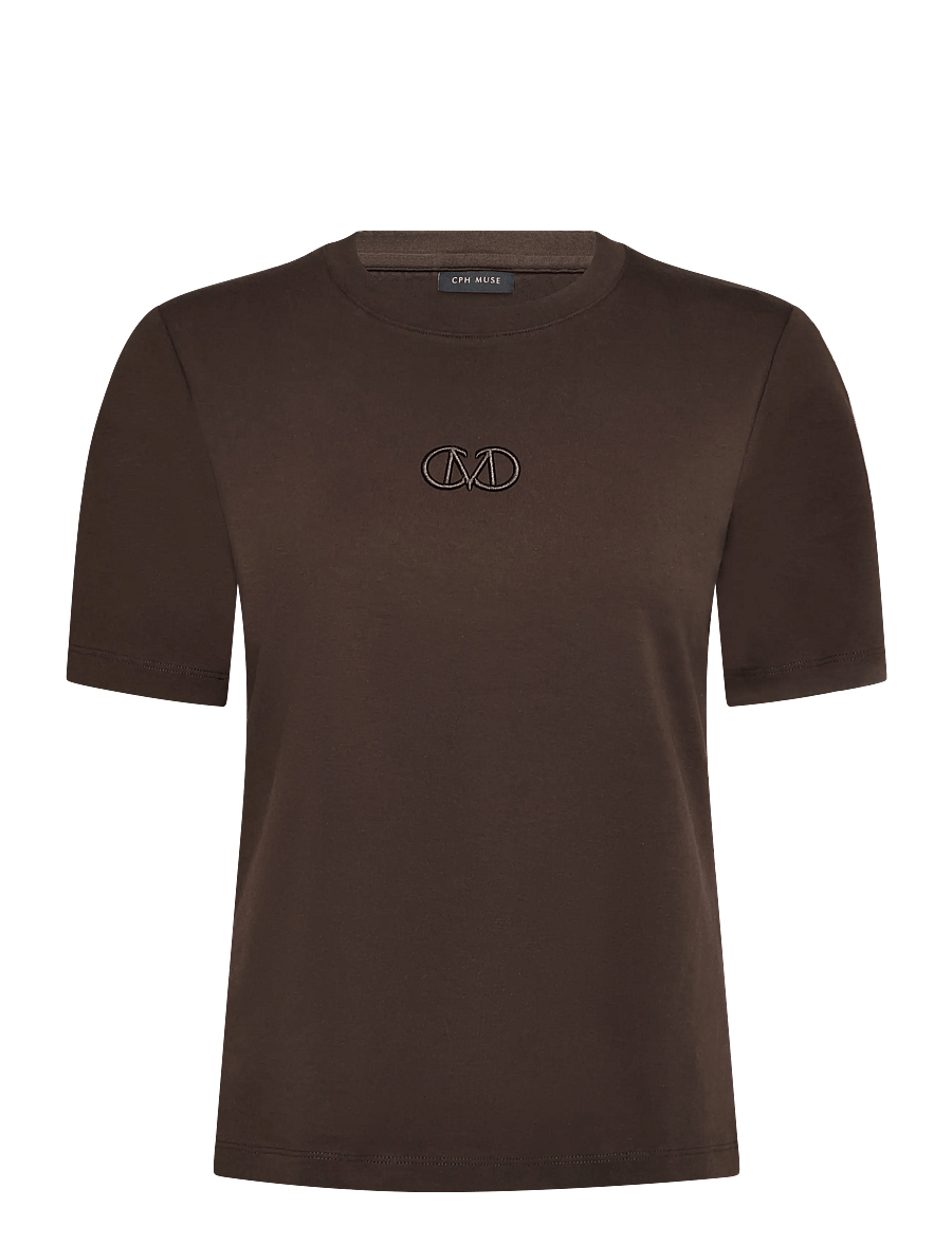 Copenhagen Muse - CMMUSE-TEE - t-shirts - mulch - 0