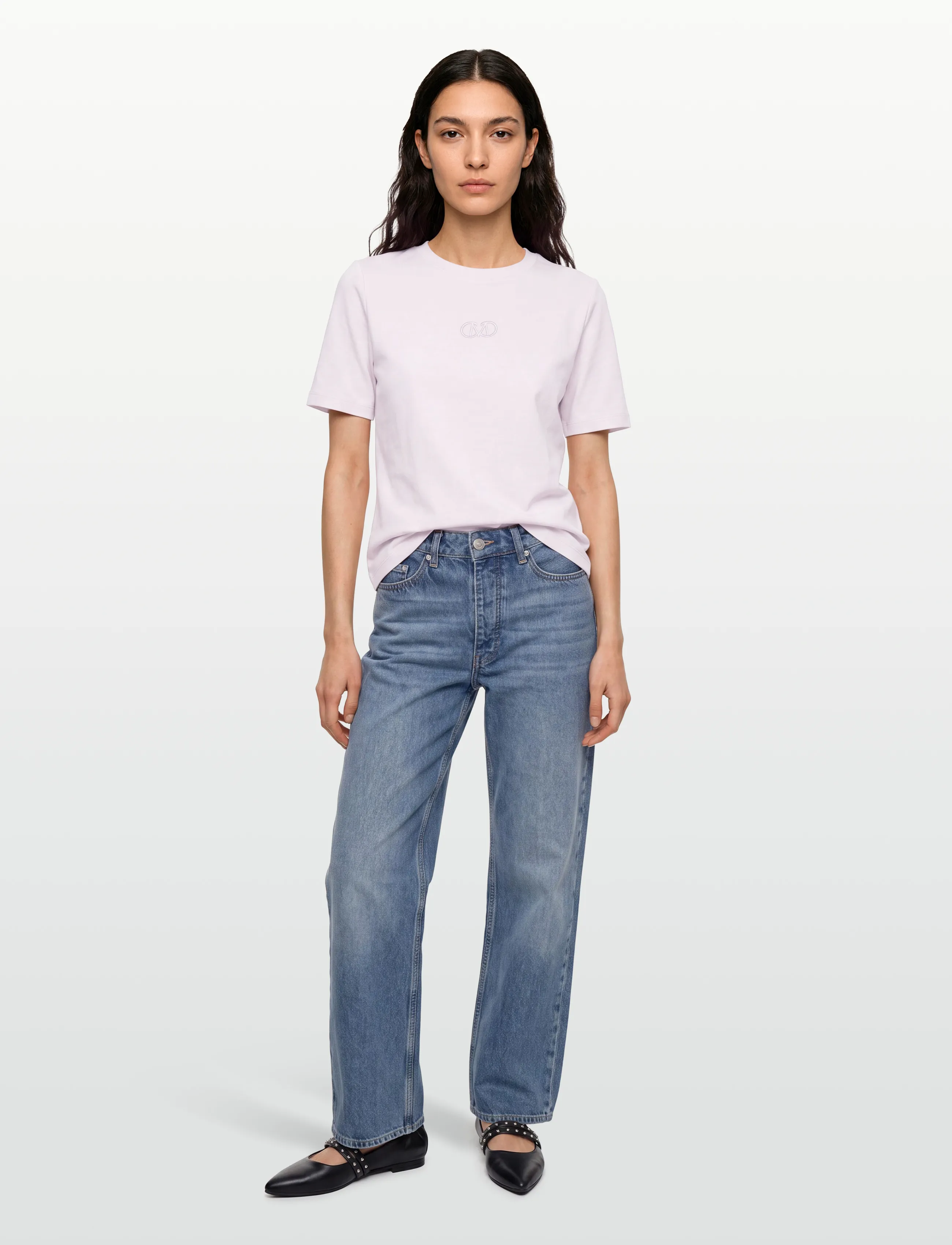 Copenhagen Muse - CMMUSE-TEE - t-shirt & tops - orchid ice - 0
