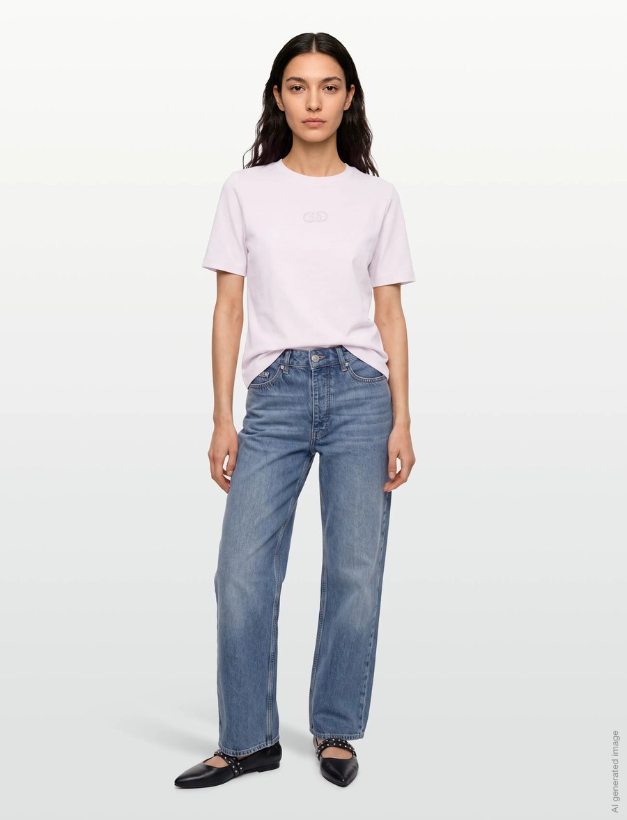 Copenhagen Muse - CMMUSE-TEE - t-shirts - orchid ice - 0