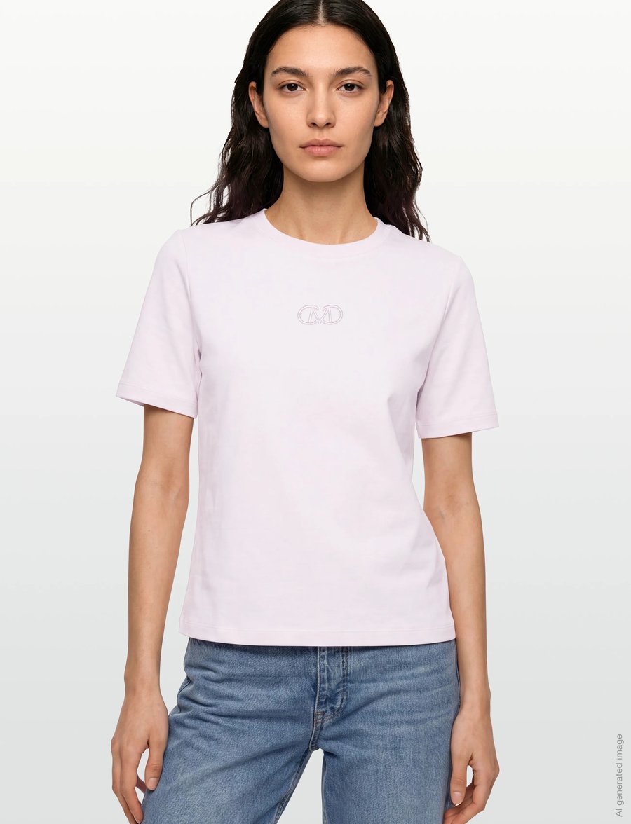 Copenhagen Muse - CMMUSE-TEE - t-shirts - orchid ice - 3
