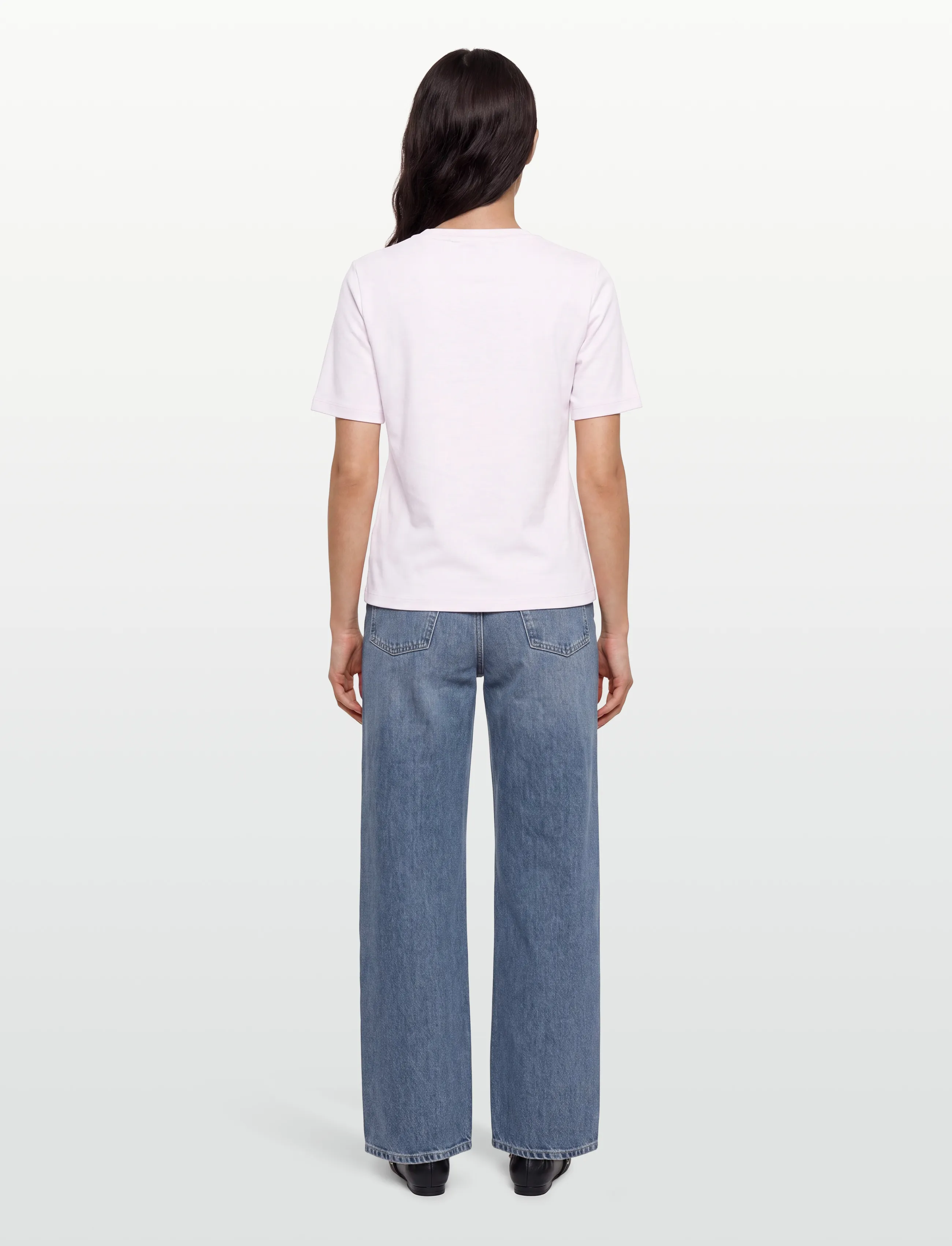 Copenhagen Muse - CMMUSE-TEE - t-shirt & tops - orchid ice - 4