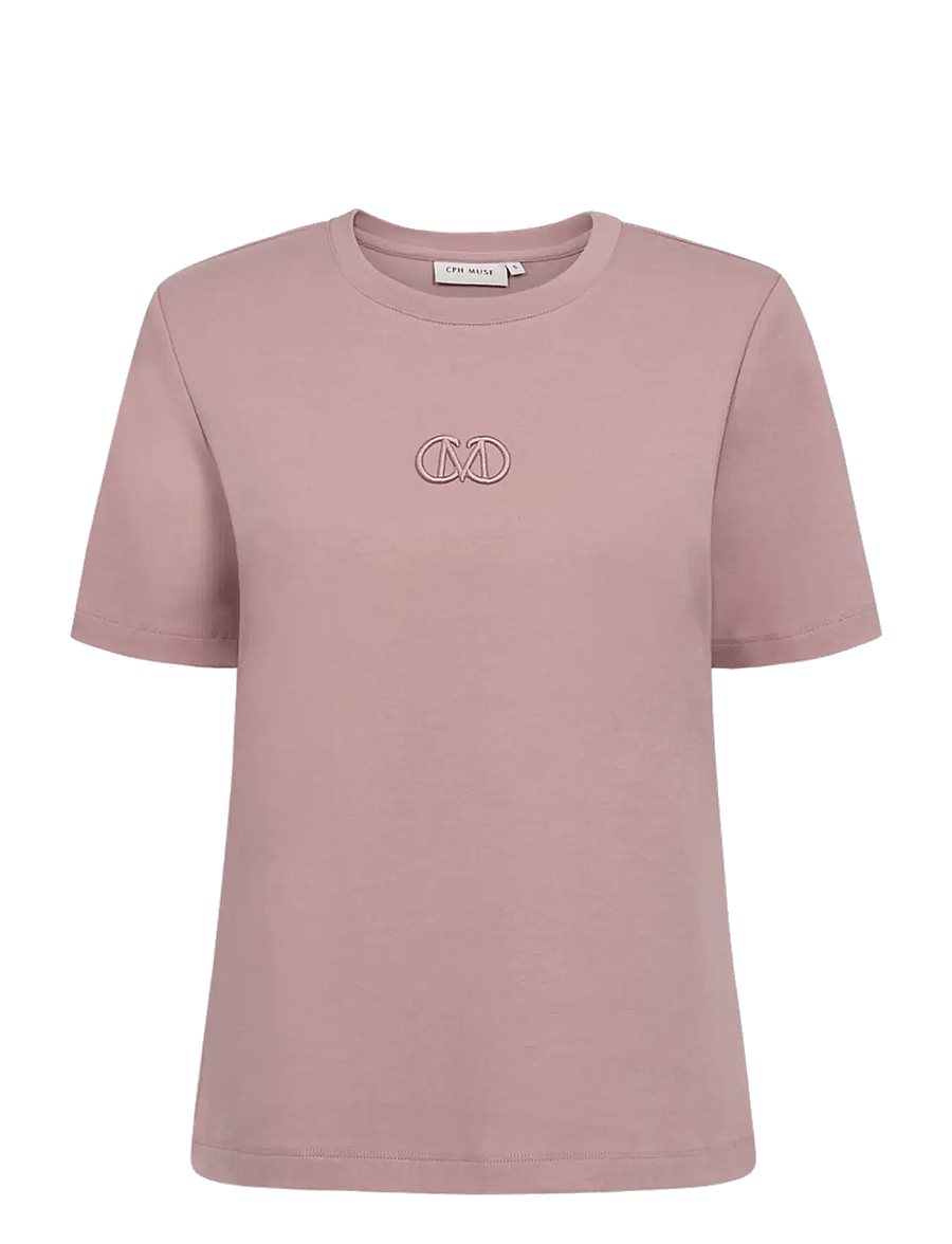 Copenhagen Muse - CMMUSE-TEE - t-shirts - woodrose - 0