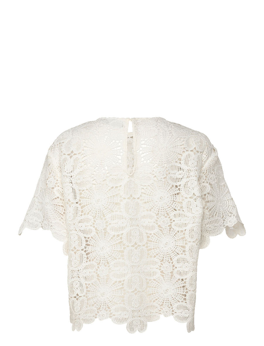 Copenhagen Muse - CMVILJA-BLOUSE - kortærmede bluser - jet stream - 2