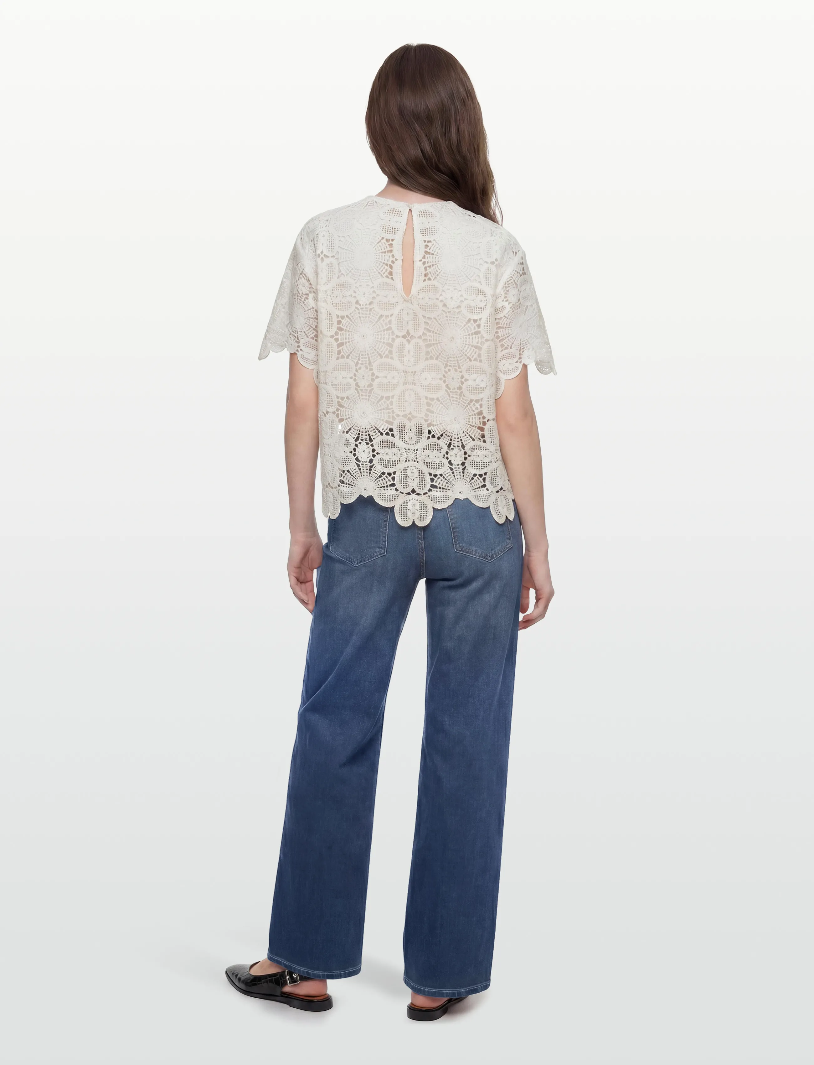 Copenhagen Muse - CMVILJA-BLOUSE - palaidinės trumpomis rankovėmis - jet stream - 4