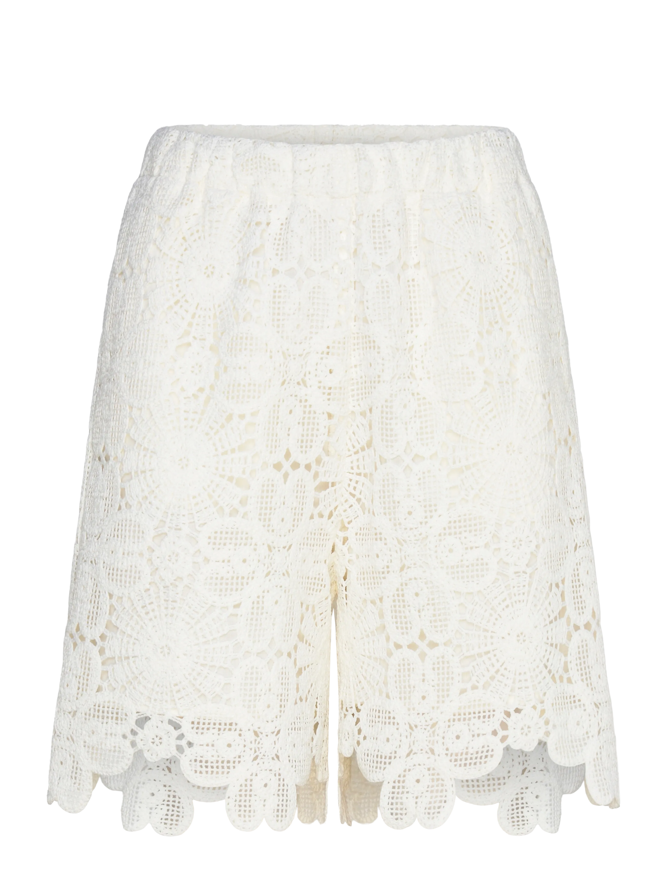 Copenhagen Muse CMVILJA-SHORTS - Odzież - JET STREAM / cream