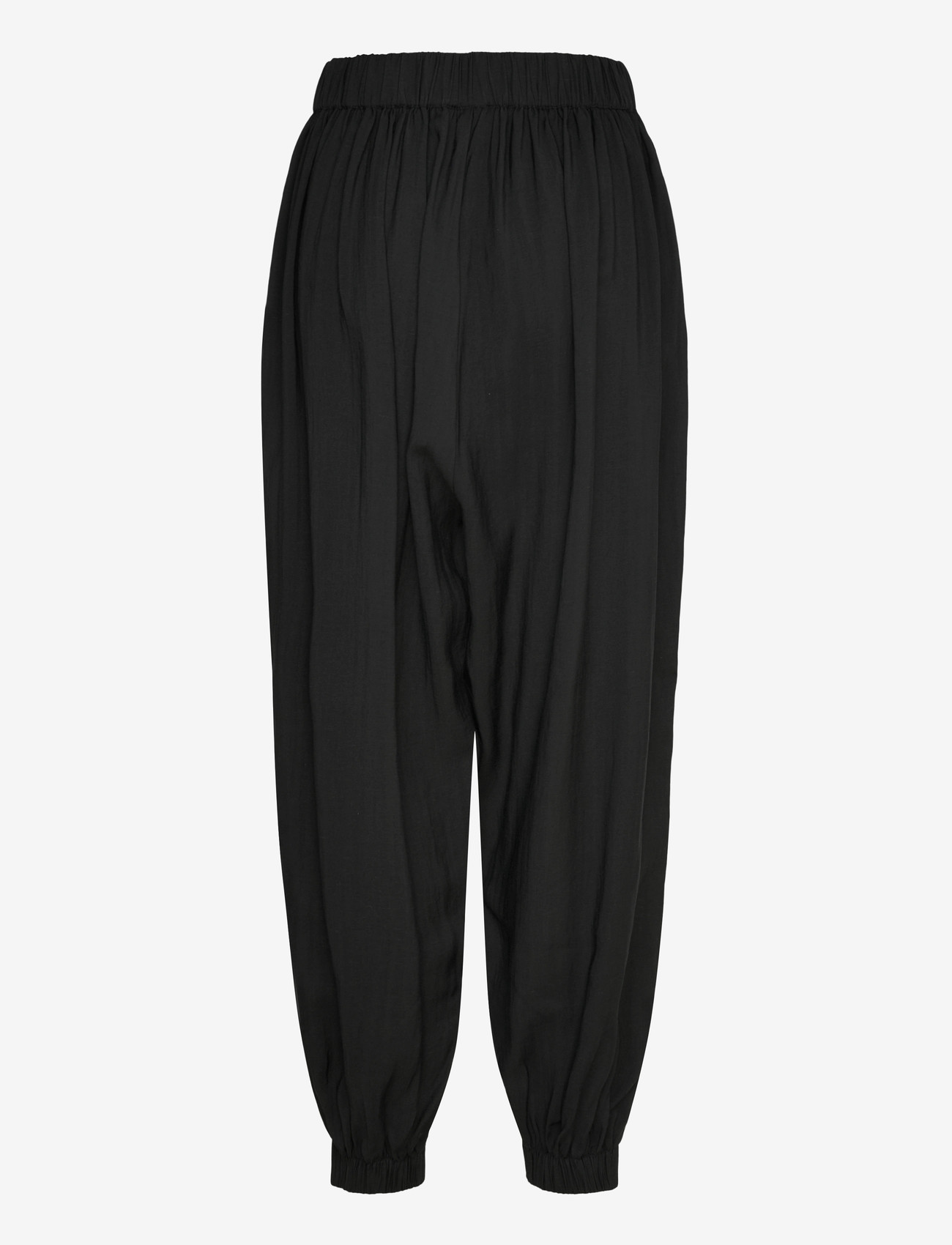 Copenhagen Muse - CMTENLEY-PANTS - barrel-bukser - black - 1
