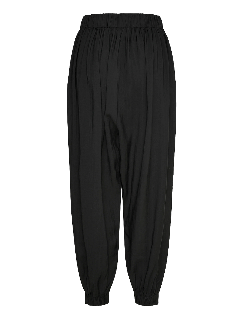 Copenhagen Muse - CMTENLEY-PANTS - barrel-bukser - black - 1