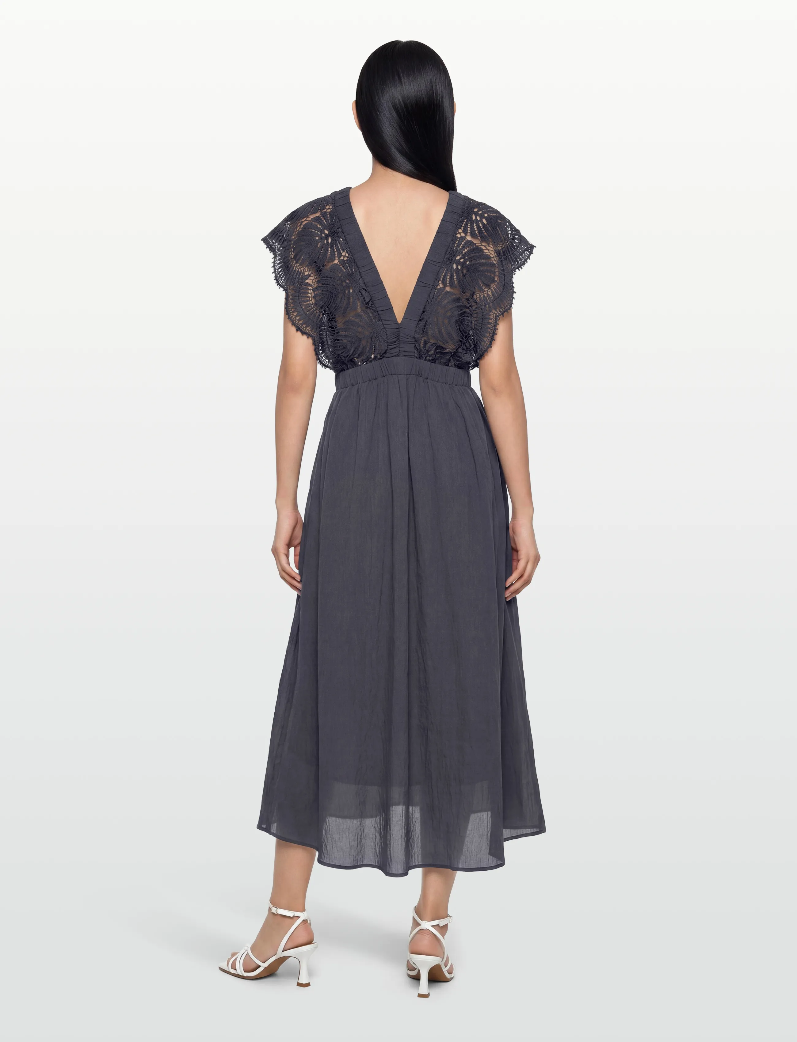 Copenhagen Muse - CMCOLE-DRESS - blondekjoler - india ink - 4