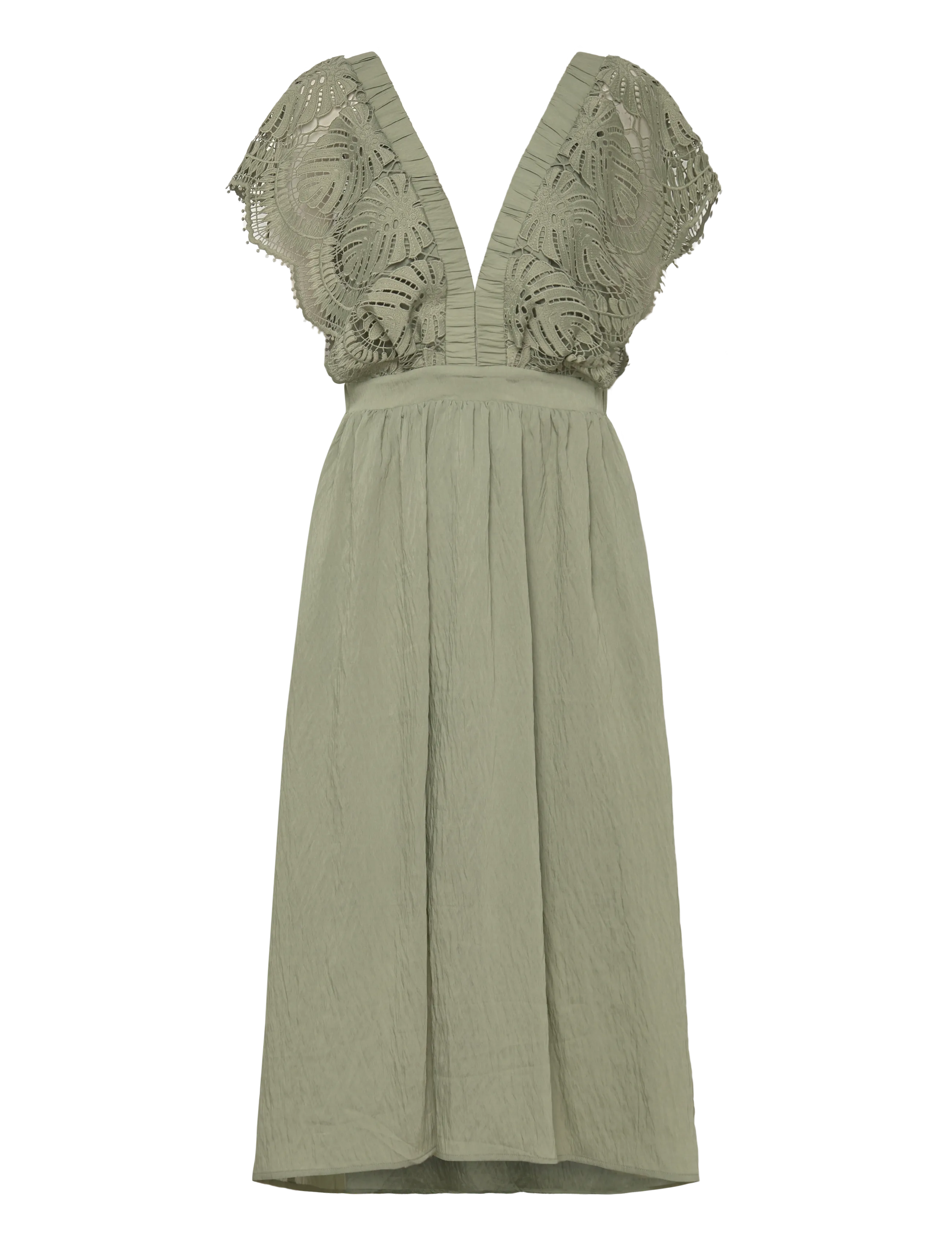 Copenhagen Muse CMCOLE-DRESS - Spitzenkleider - SEAGRASS / green