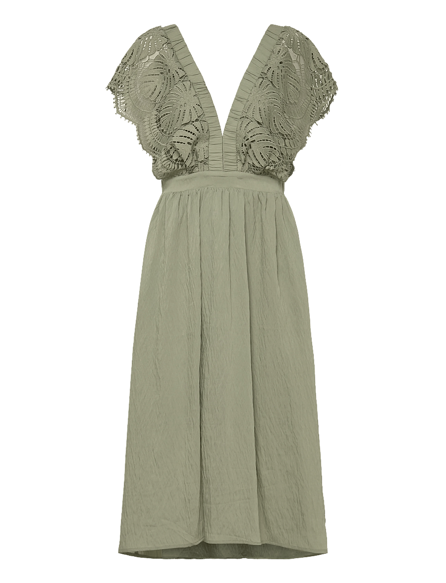 Copenhagen Muse - CMCOLE-DRESS - spitzenkleider - seagrass - 0
