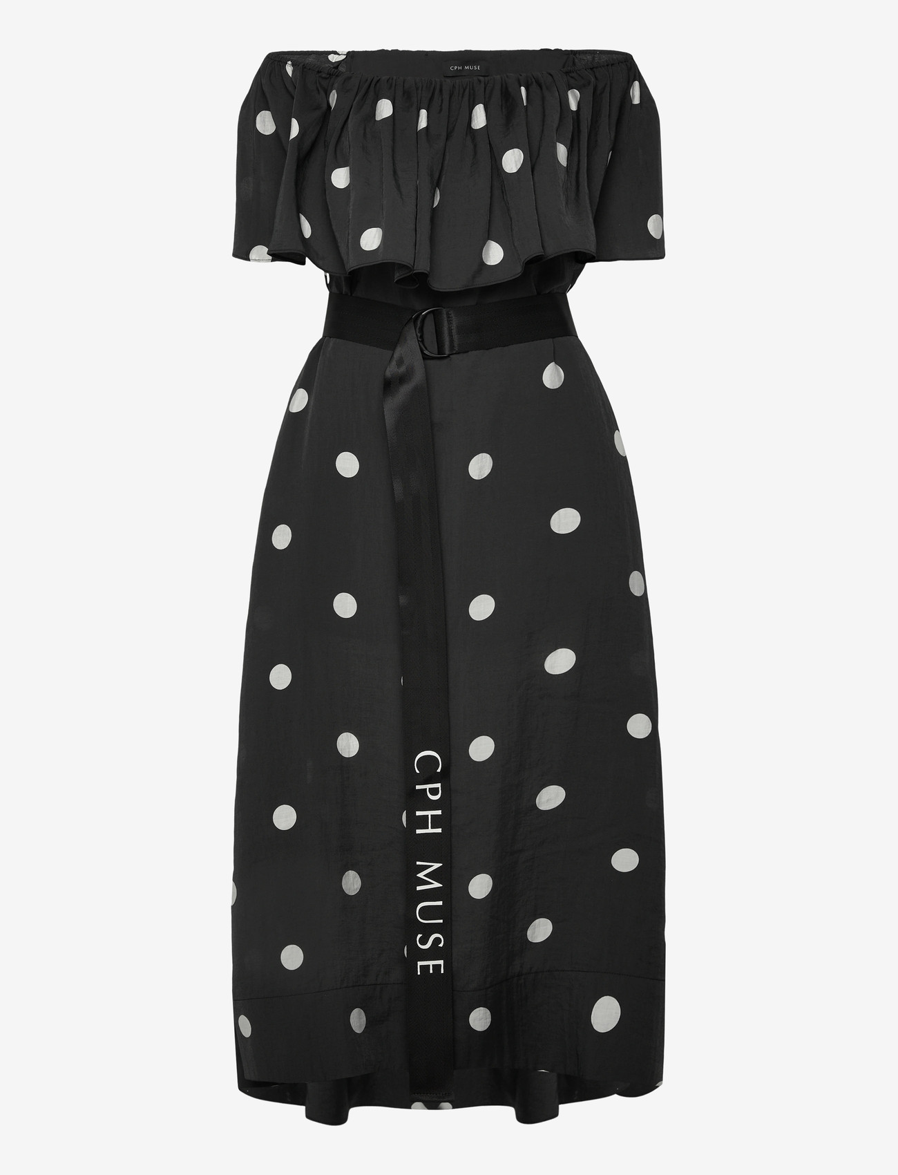 Copenhagen Muse - CMFIE-DRESS - suvekleidid - black w. jet stream - 0