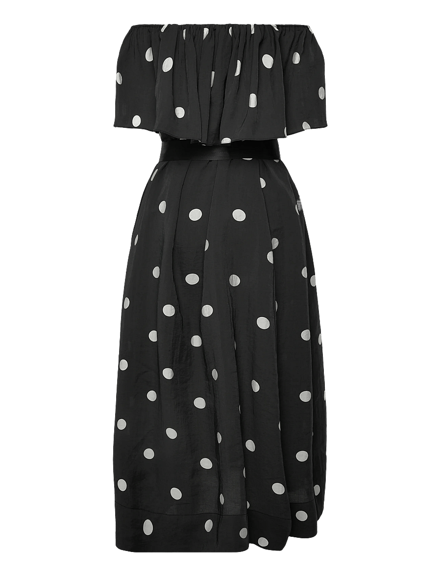 Copenhagen Muse - CMFIE-DRESS - sommerkjoler - black w. jet stream - 1