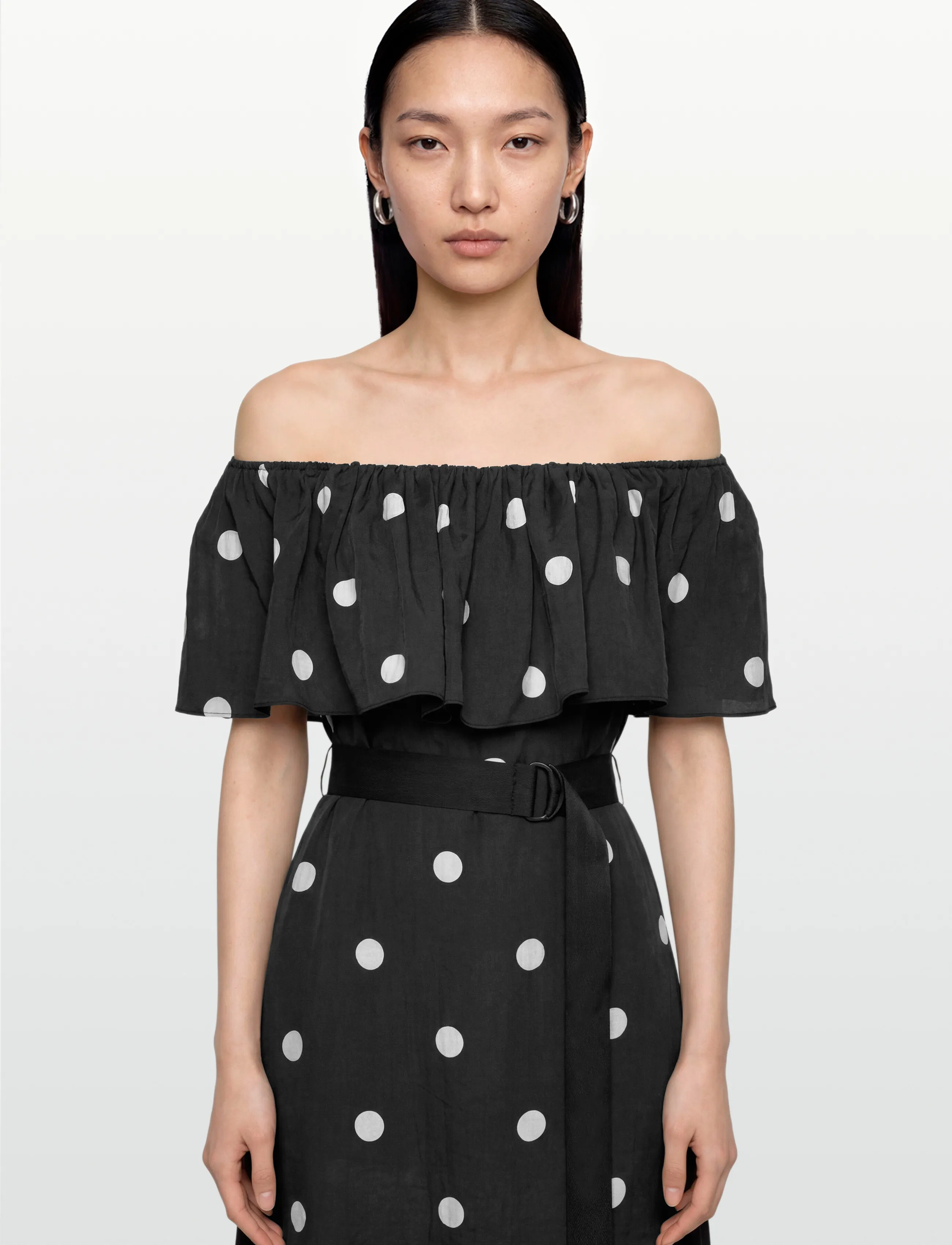 Copenhagen Muse - CMFIE-DRESS - sommerkleider - black w. jet stream - 4
