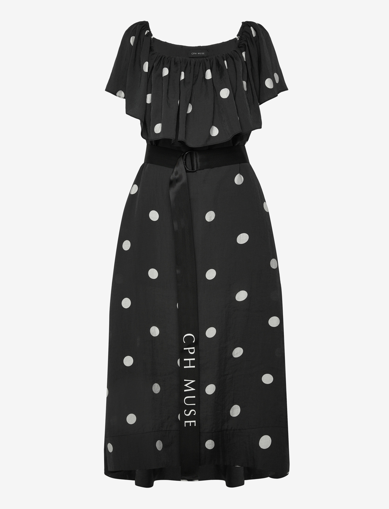 Copenhagen Muse - CMFIE-DRESS - suvekleidid - black w. jet stream - 2