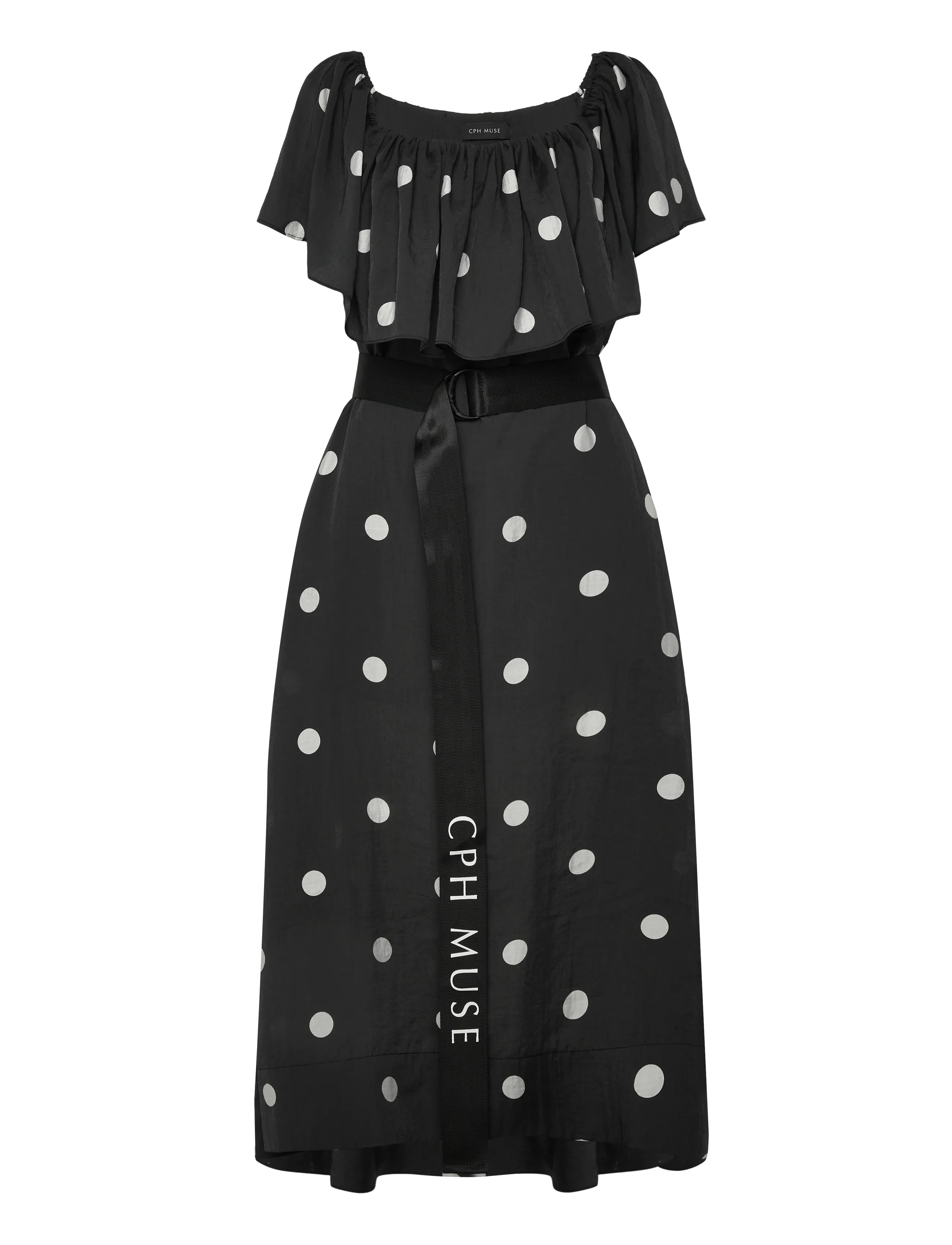 Copenhagen Muse - CMFIE-DRESS - sommerkjoler - black w. jet stream - 2