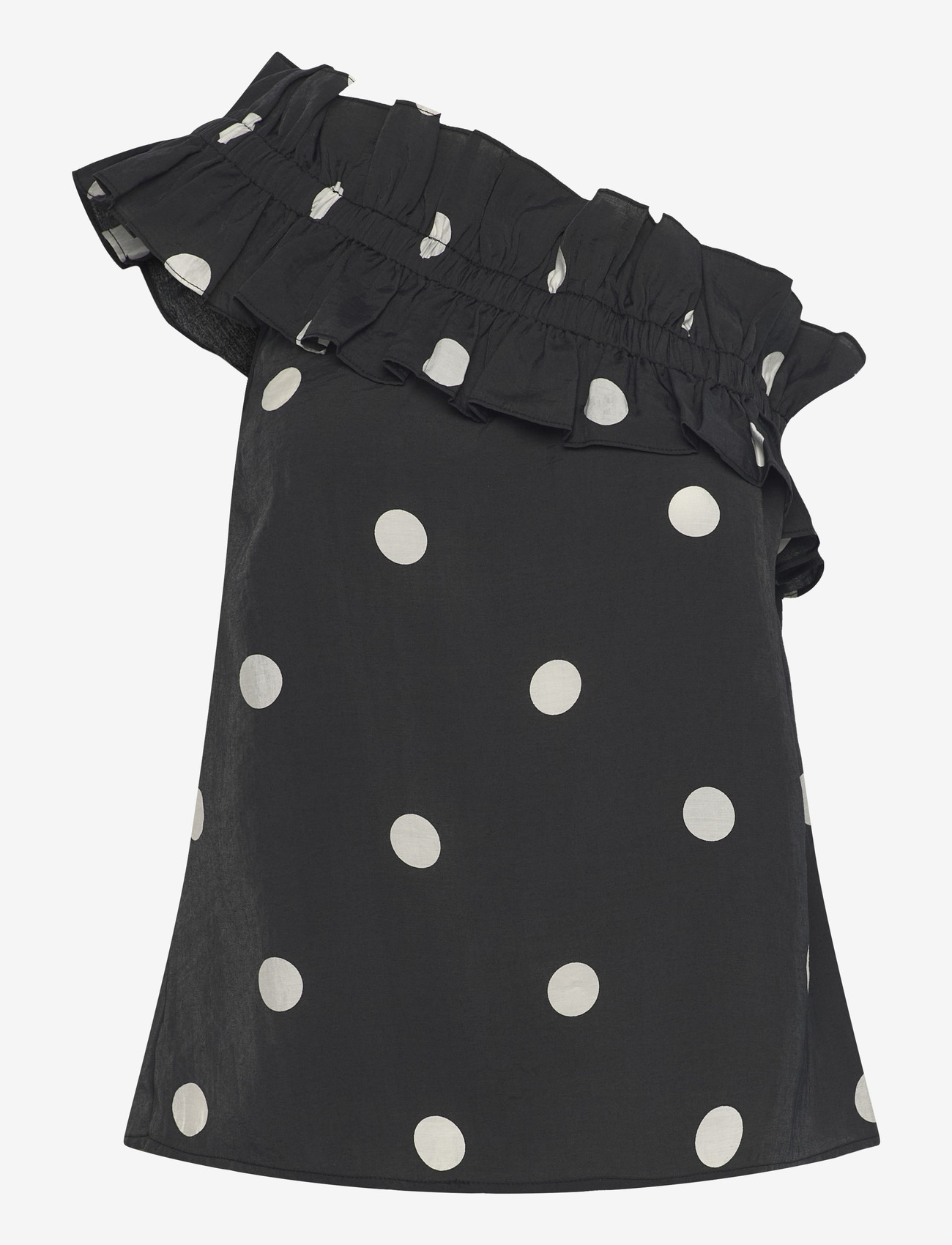 Copenhagen Muse - CMFIE-BLOUSE - Ærmeløse bluser - black w. jet stream - 1