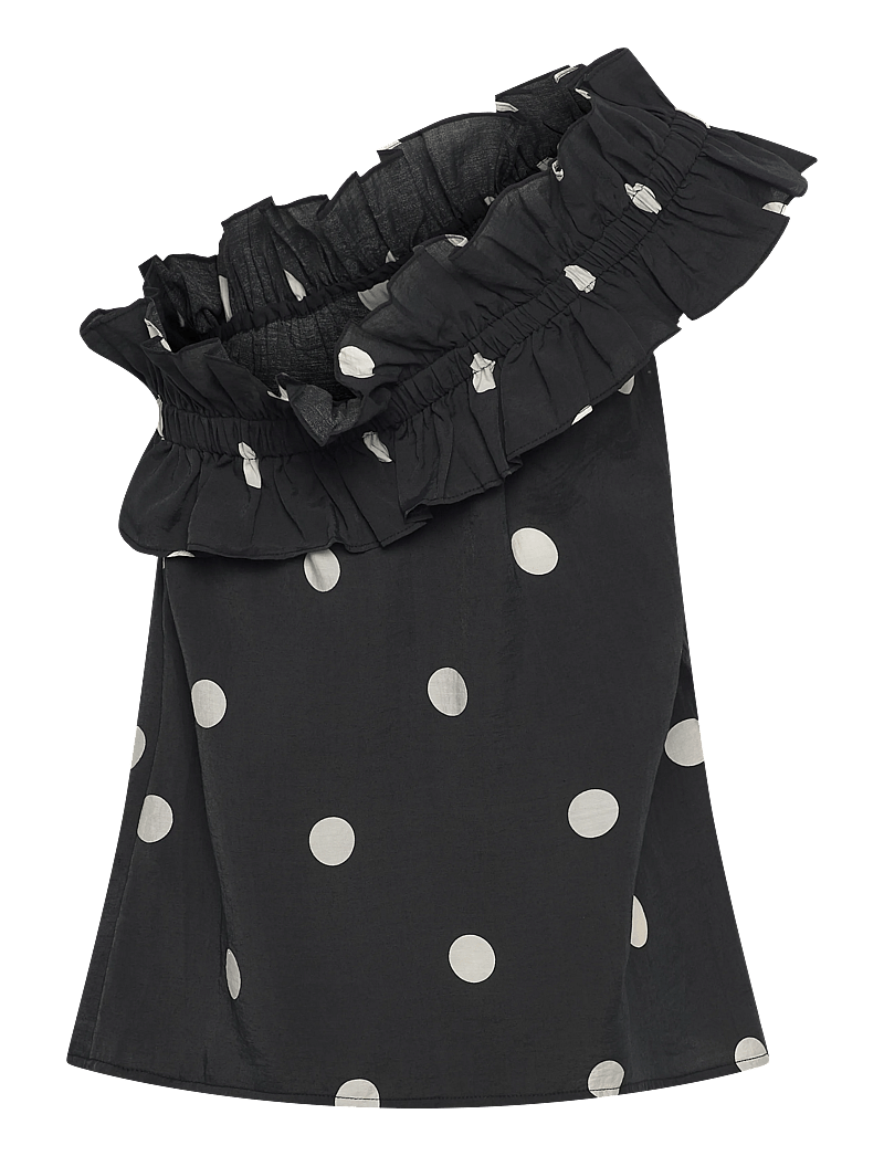 Copenhagen Muse - CMFIE-BLOUSE - Ærmeløse bluser - black w. jet stream - 2