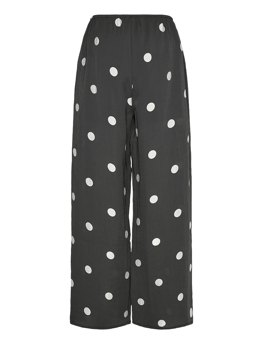 Copenhagen Muse - CMFIE-PANTS - pantalons larges - black w. jet stream - 2