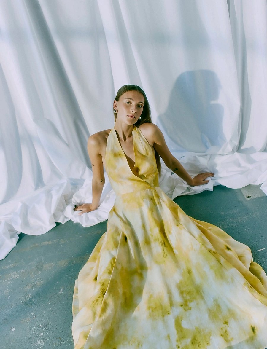 Copenhagen Muse - CMFIE-DRESS - sommarklänningar - jet stream w. mimosa - 3